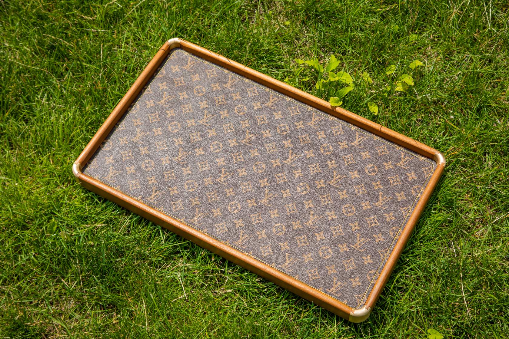 LV Walnut Wood Tray - Comprehensive 2