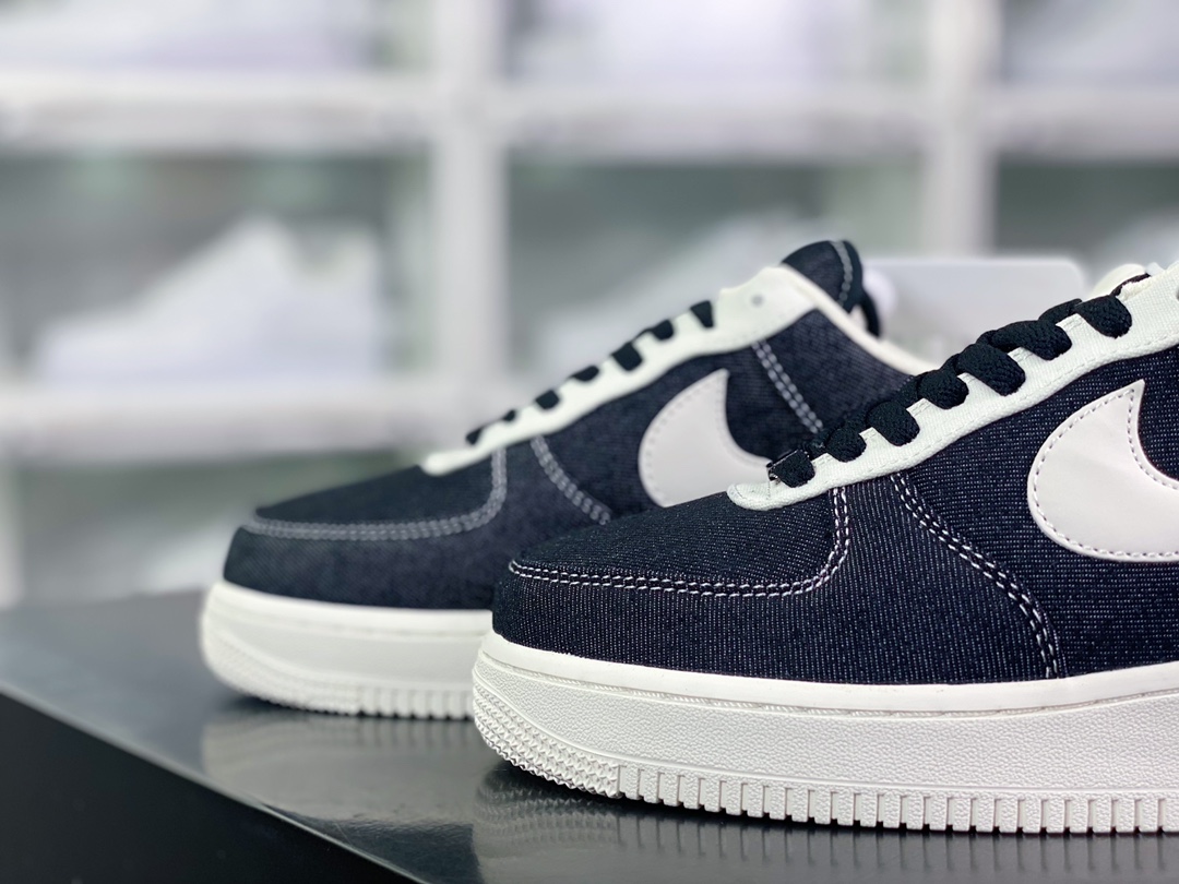 Air Force 1 Low PRM ”Black Denim” Air Force 1 classic low-cut sneakers ”denim black and white” DG2296-001