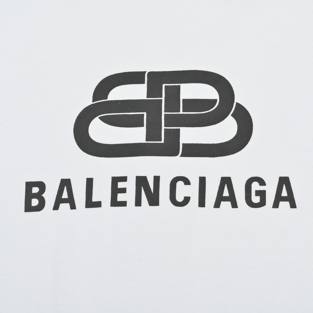 Balenciaga巴黎世家 19ss 锁扣logo短袖