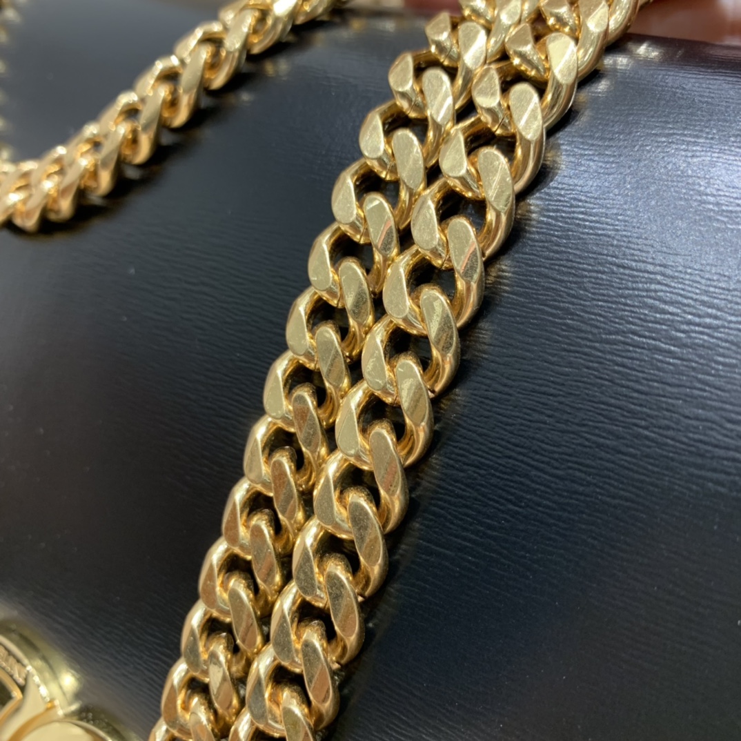 CELINE CHAIN BESACE TRIOMPHE 24.5CM BAG 199273黑色