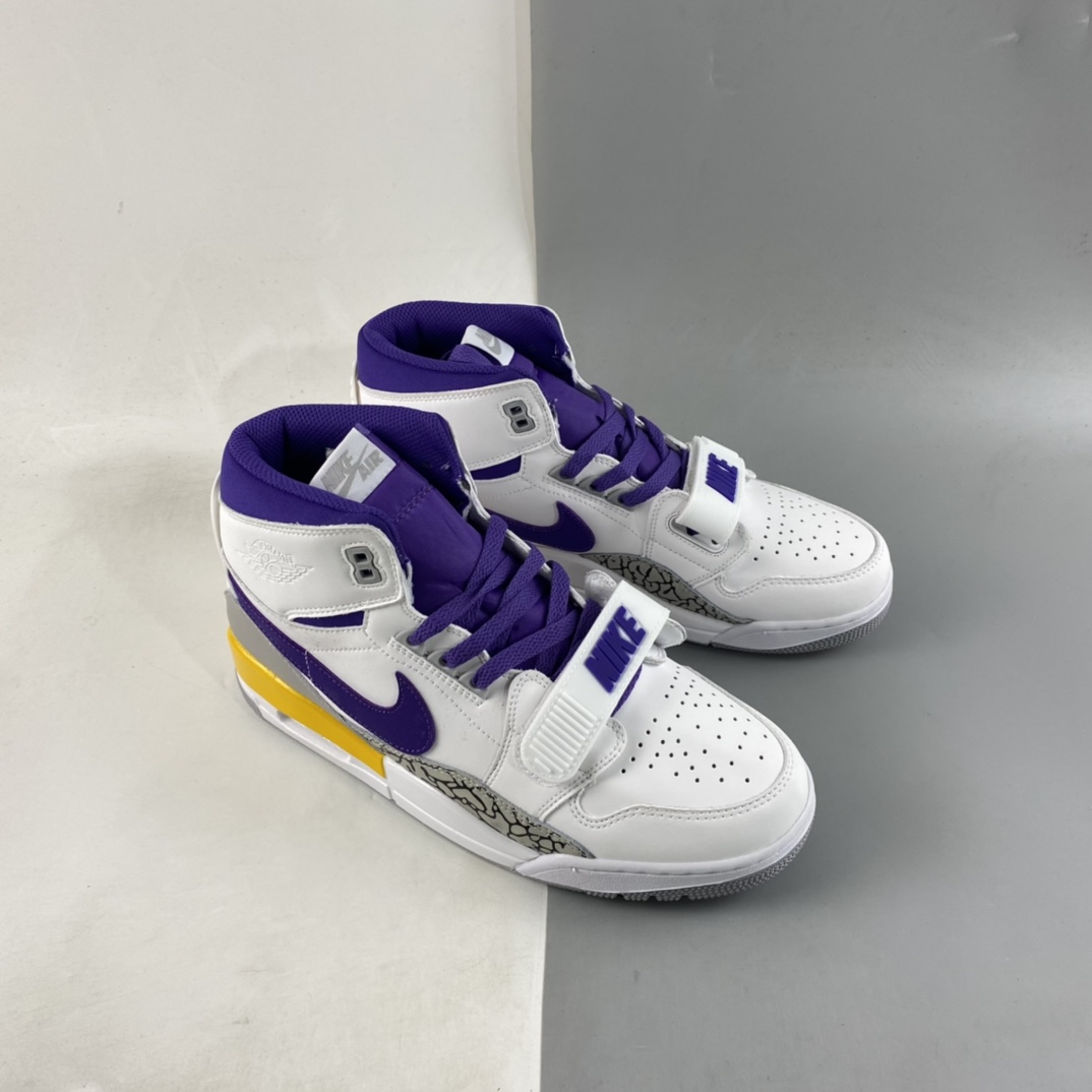 P260  Air Jordan Legacy AJ312 高帮复古魔术贴三合一板鞋 AV3922-157