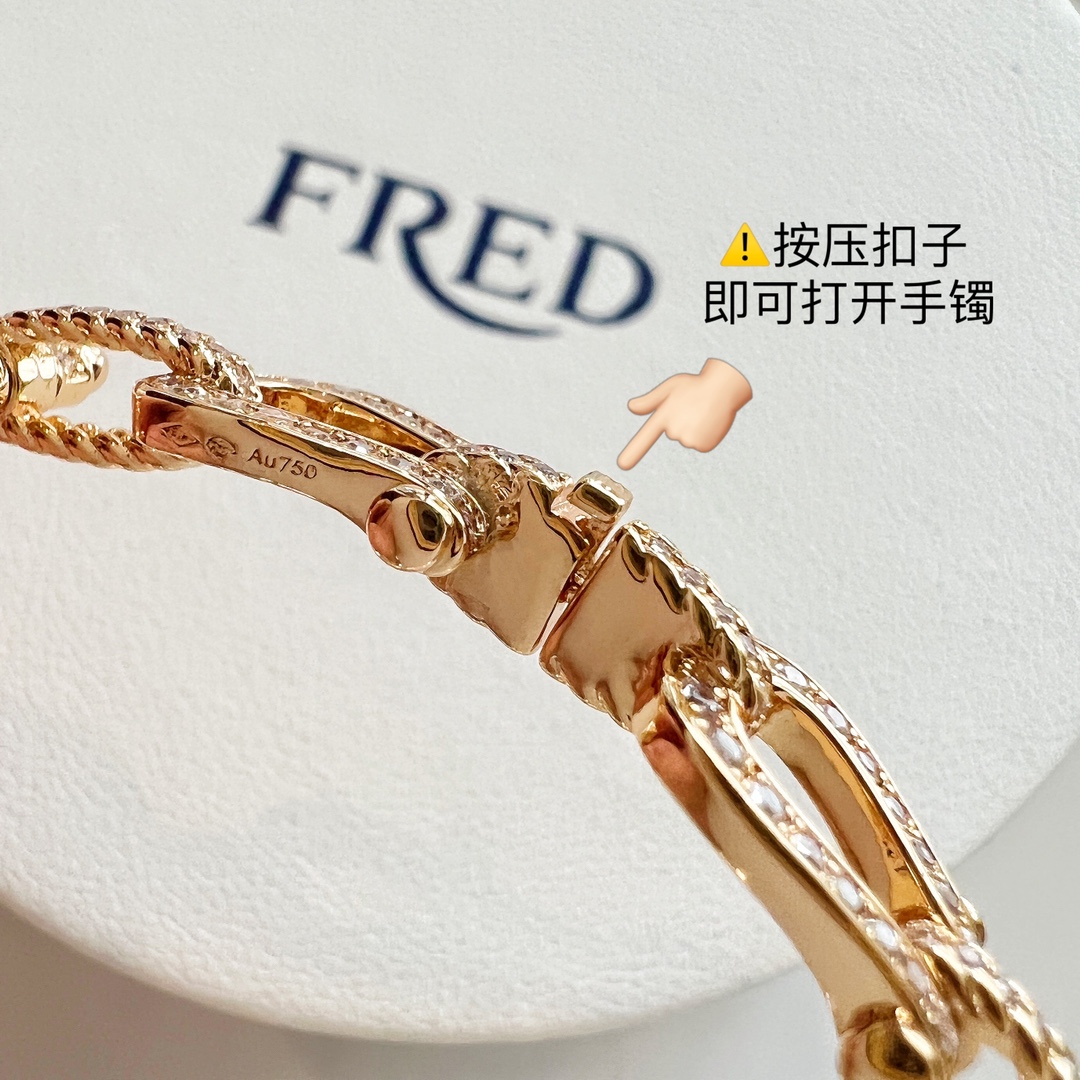 费雷德 Force10系列 满钻手镯手链