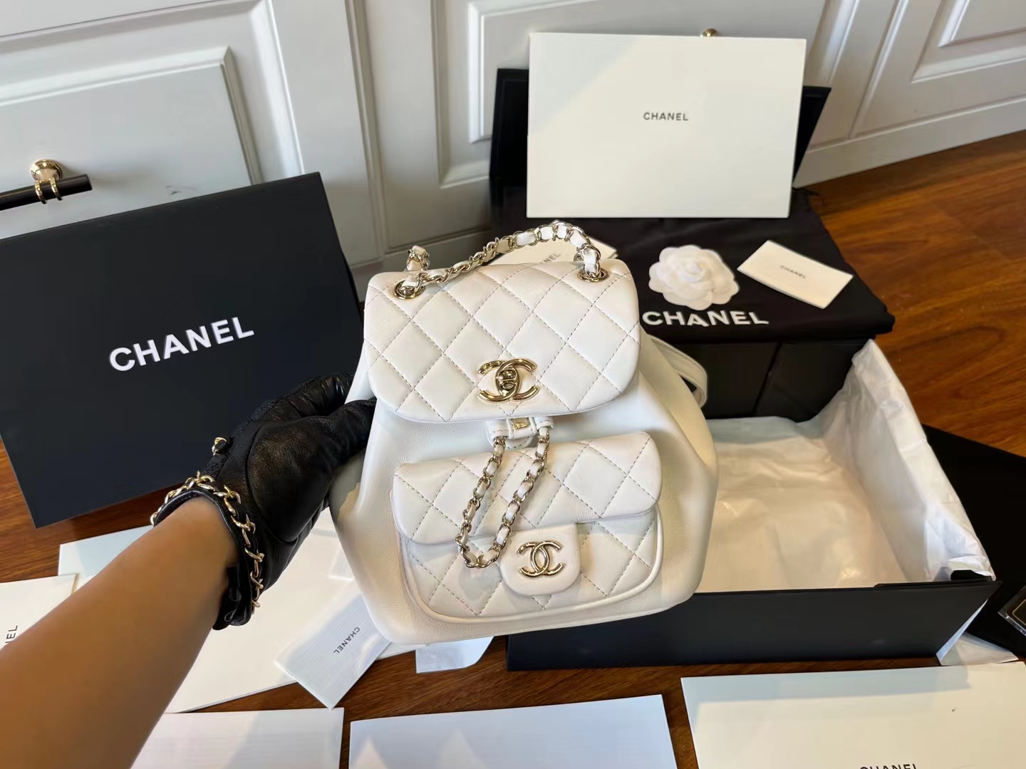 Chanel Luxury
 Bags Backpack Buy Sell