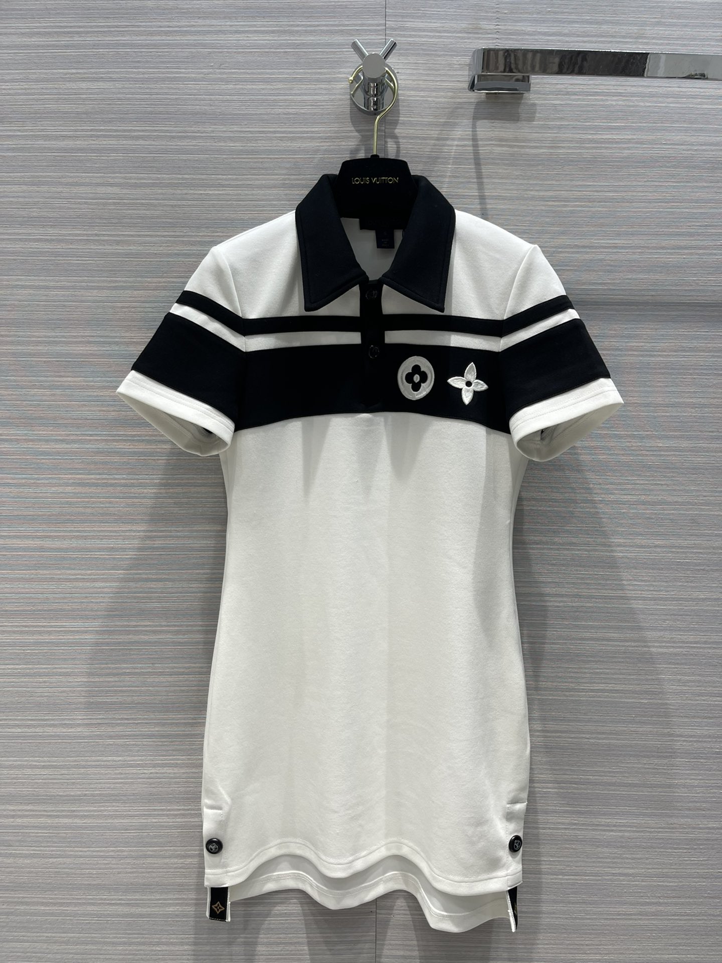 Louis Vuitton Clothing Dresses Polo Embroidery Cotton Spring/Summer Collection