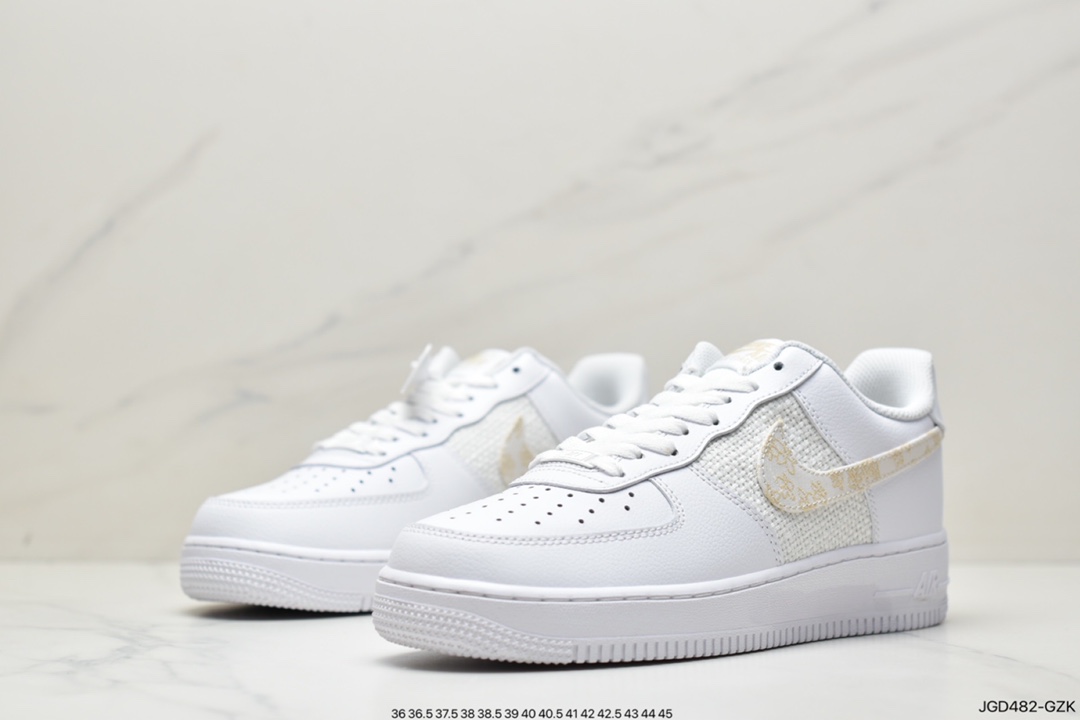 180 耐克NK Air Force 1 Low 原楦头原纸板 打造纯正空军版型 DV3211-100