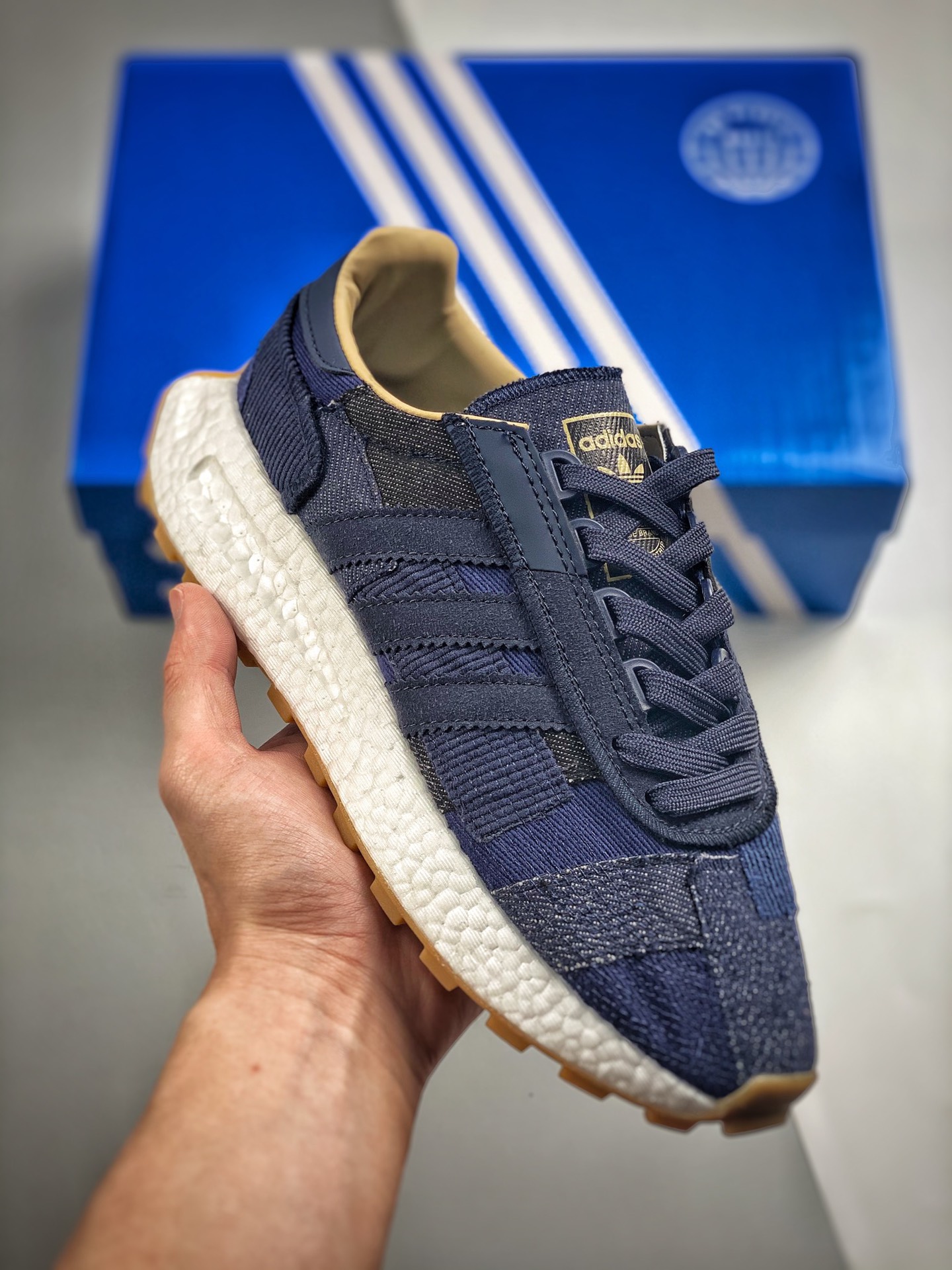 -2 Adidas Originals Retropy E5 Palomitas de maíz Velocidad Ligera Serie retro Zapatillas deportivas casuales transpirab…