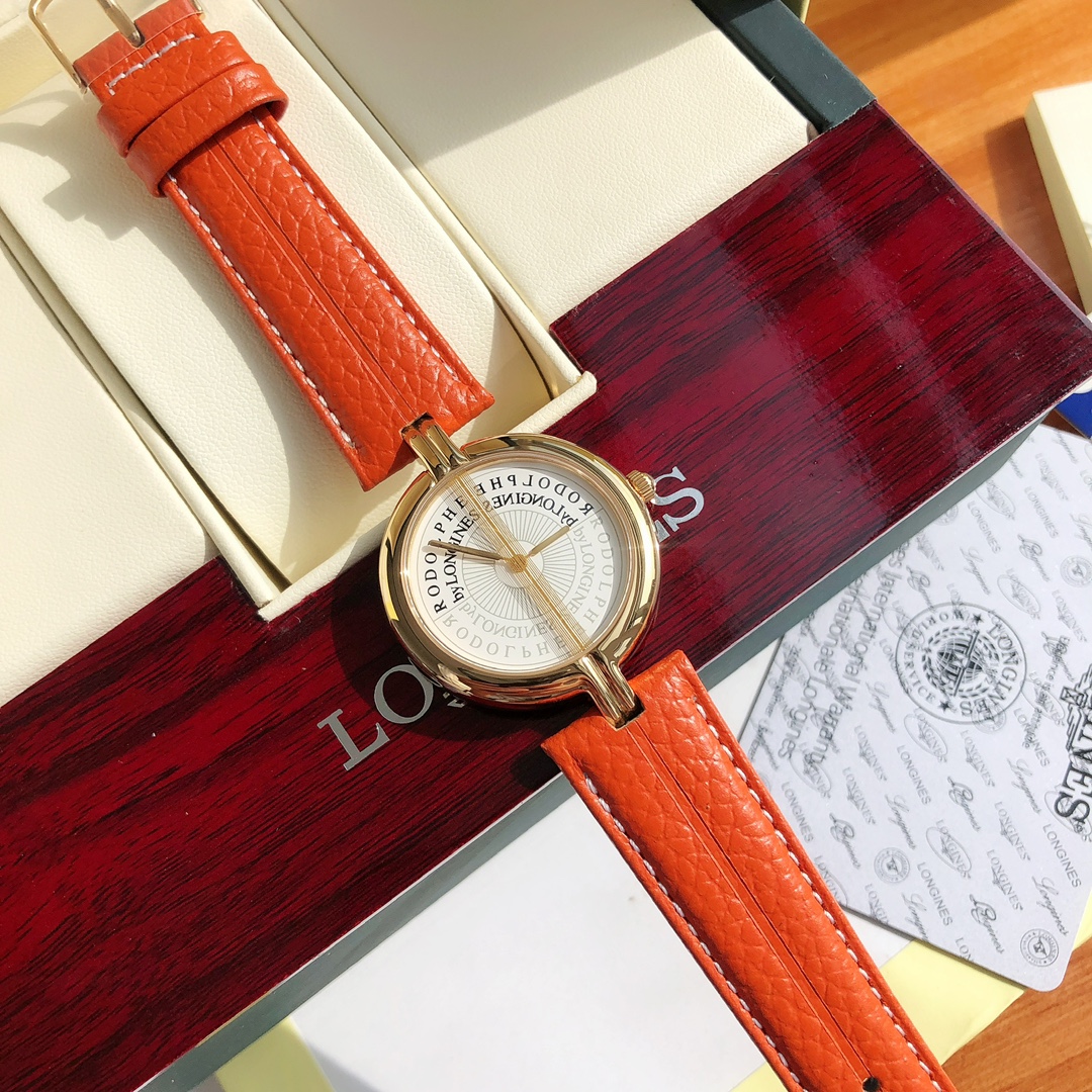 浪琴鲁道夫系列由顶级设计师Rodolphe与浪琴合作设计的联名限量款瑞士石英机芯腕表