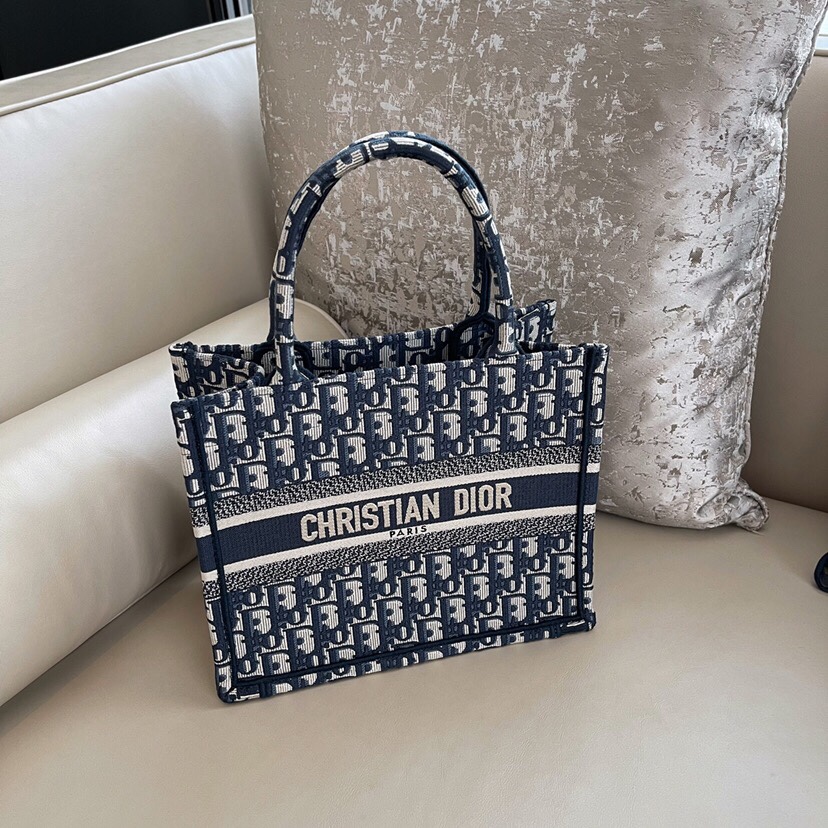 Cheap Replica Designer
 Dior Book Tote Handbags Tote Bags Blue