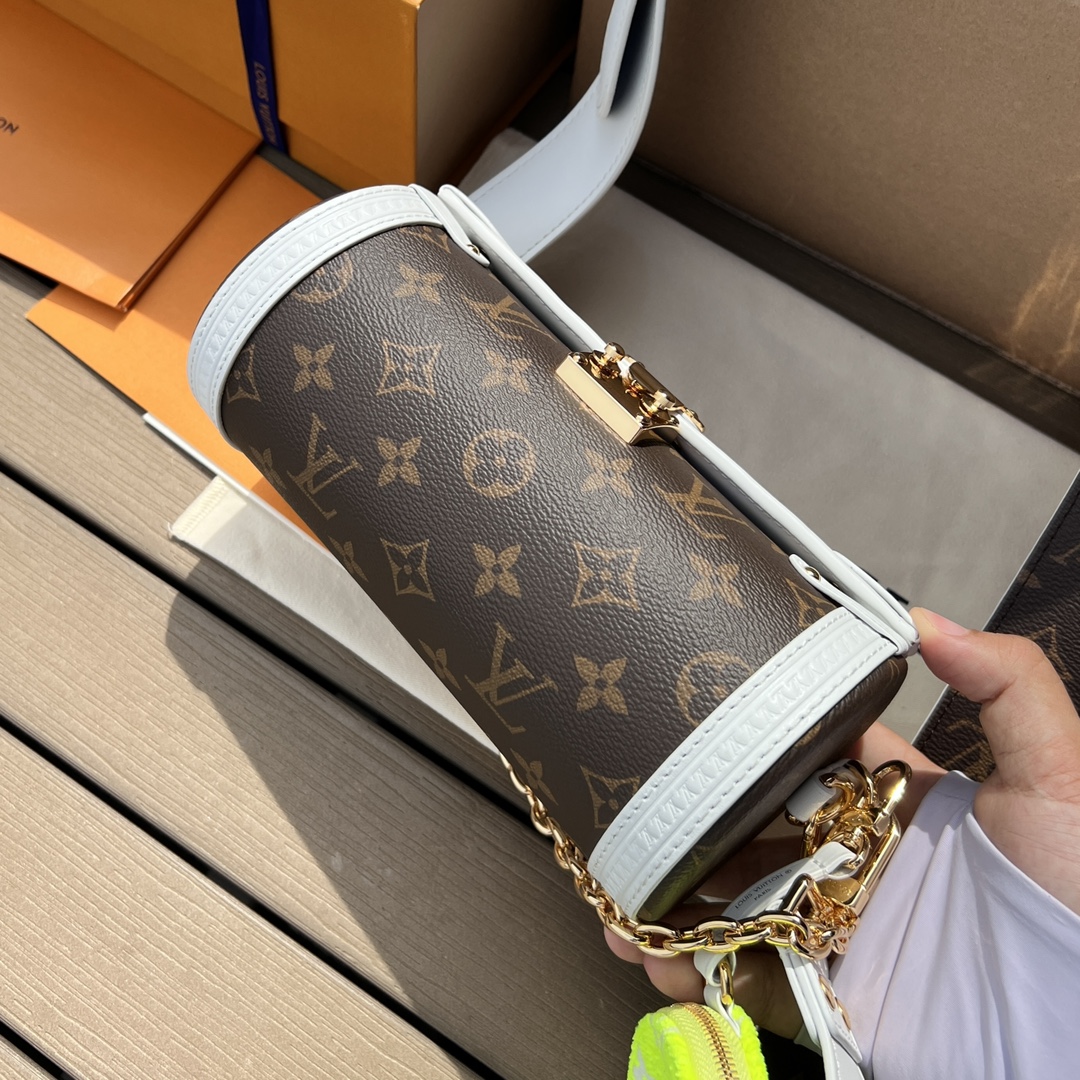 非市场普通货 进口皮料半钢五金 m81485尺寸:19×9×9cmLV海外渠道资源特供新款巴比龙❗️Pa