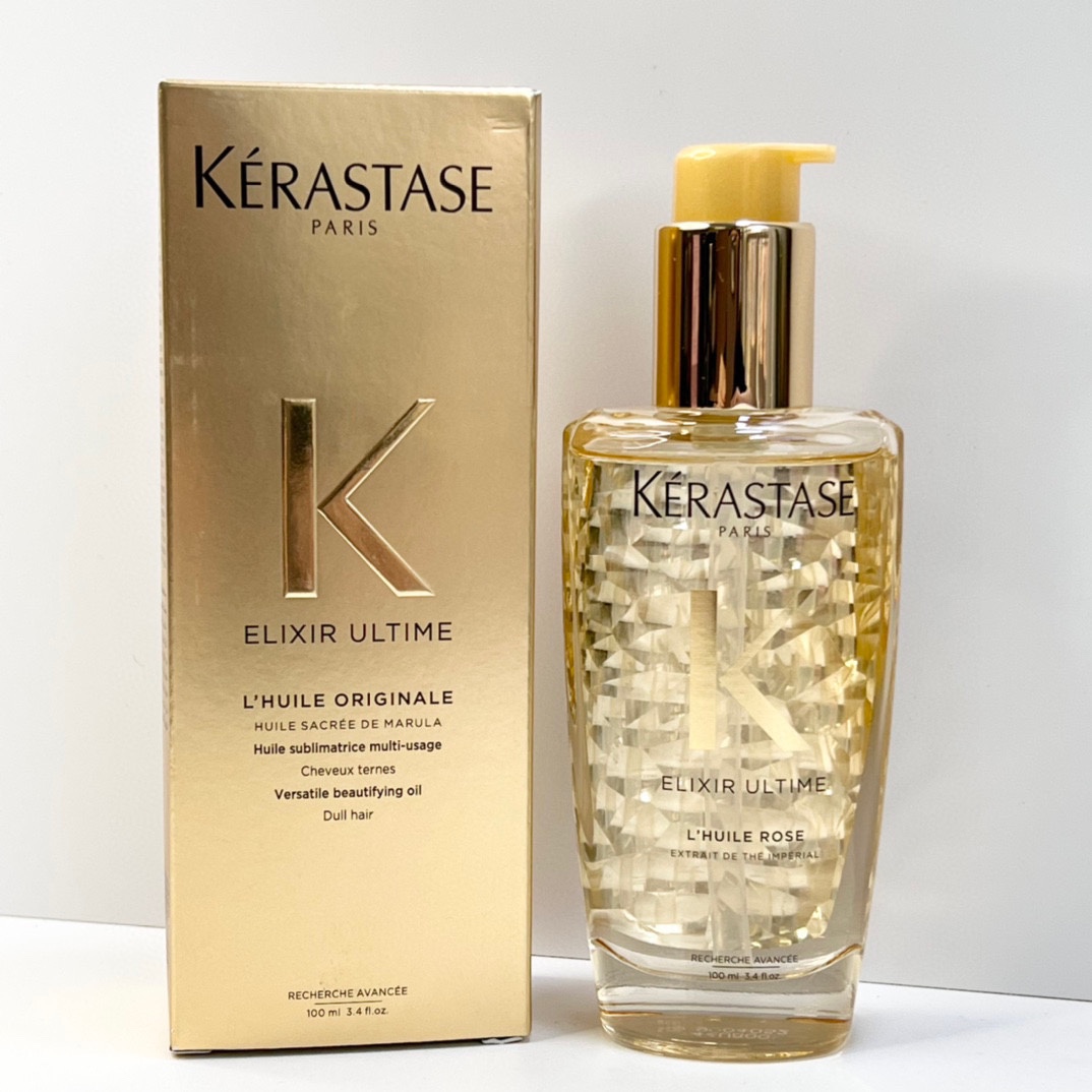 Kerastase Hair Oil 100ml! Effects: Gold, Pink, Purple, Black, Orange.