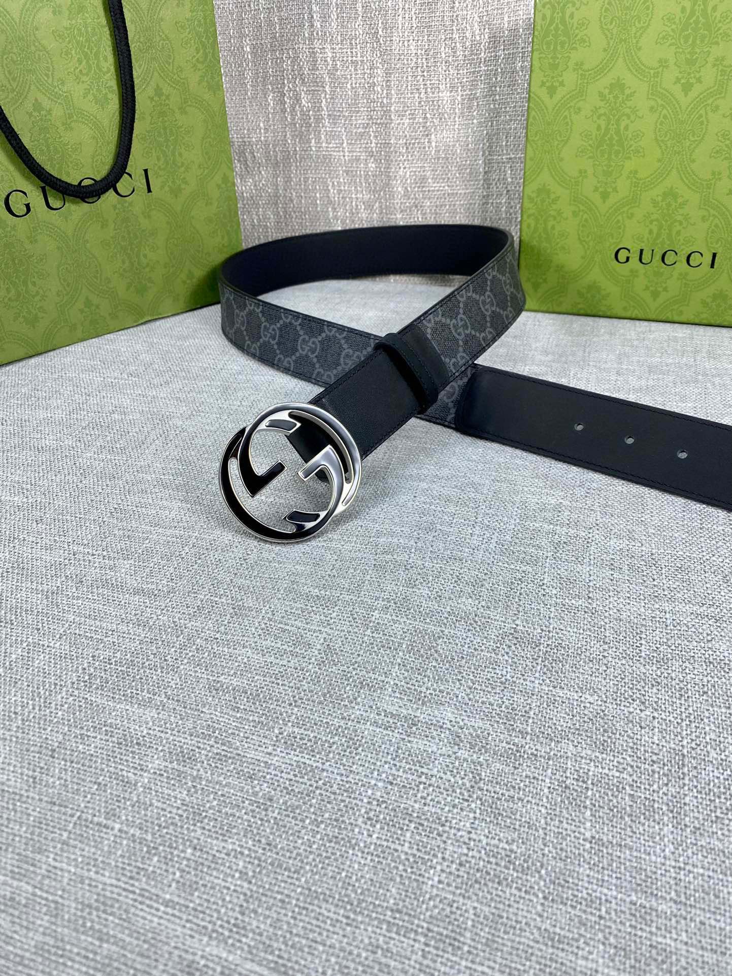 宽度4.0cmgucci这款腰带在2