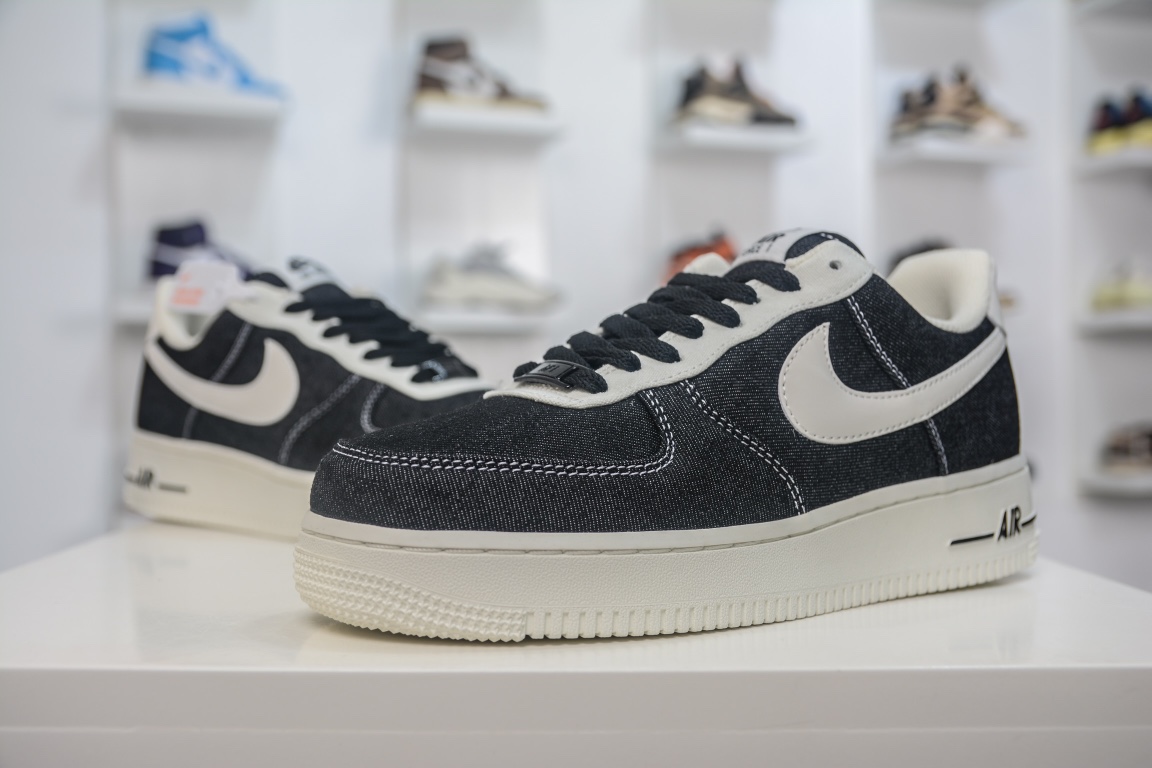 AirForce107Low牛仔黑原