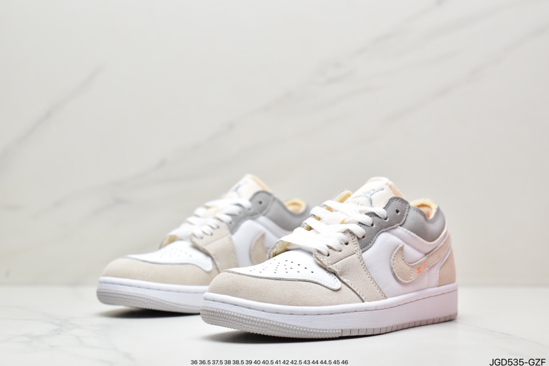 180 Air Jordan 1 Low AJ1乔1低帮休闲板鞋 同步官方配色553558-128