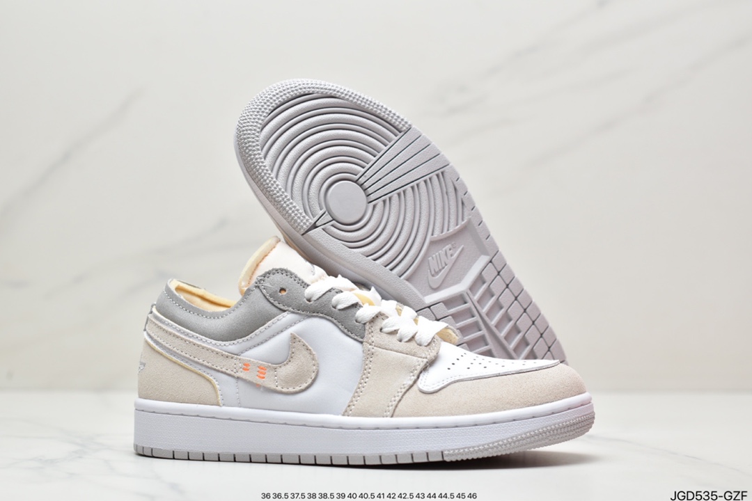 180 Air Jordan 1 Low AJ1乔1低帮休闲板鞋 同步官方配色553558-128