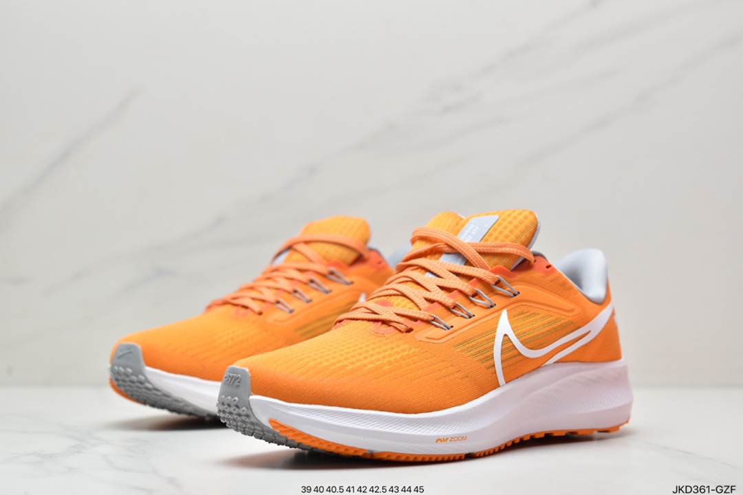 160 耐克Nike Zoom Pegasus 39"Sail/Cube Pink" 登月 39代超级飞马涡轮增压马拉松休闲运动慢跑鞋