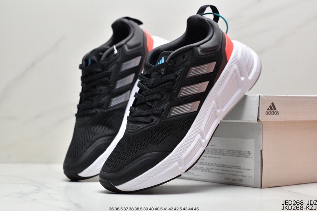 150 阿迪达斯Adidas Questarstrpike Clmacool 三叶草 清风系列运动慢跑鞋