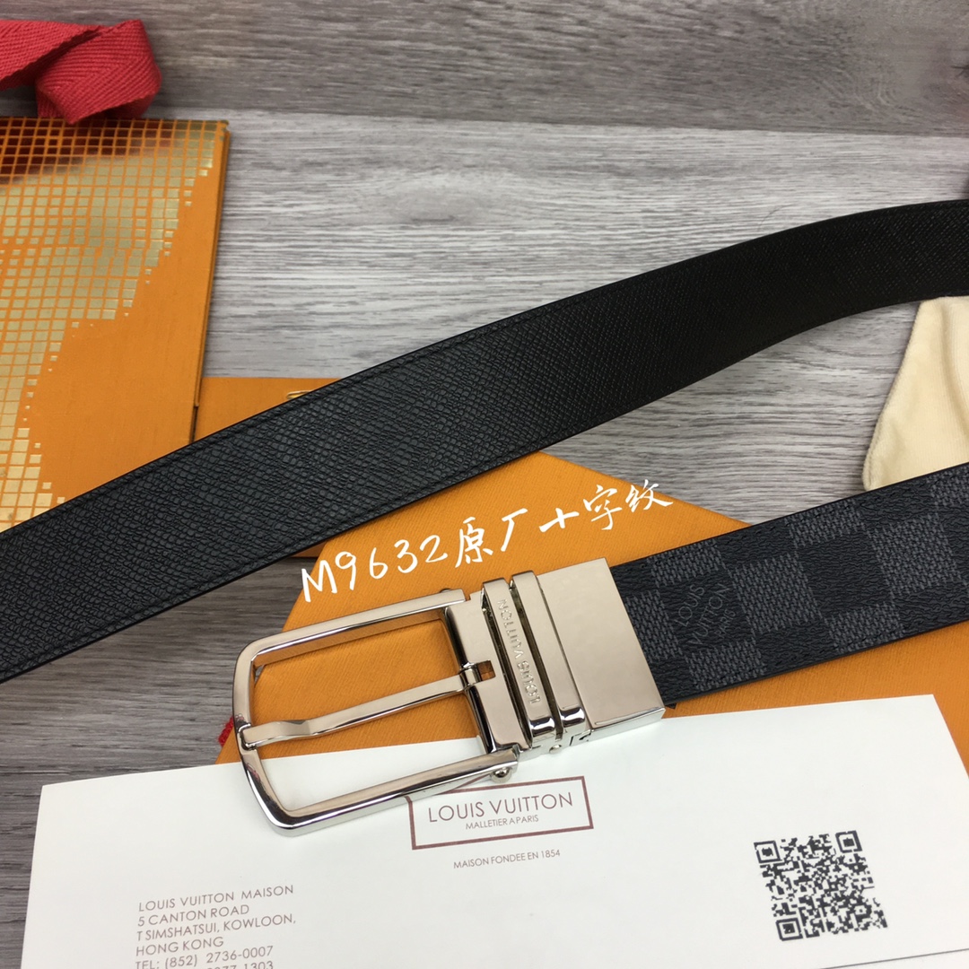 Louis Vuitton Fake
 Belts Men Canvas