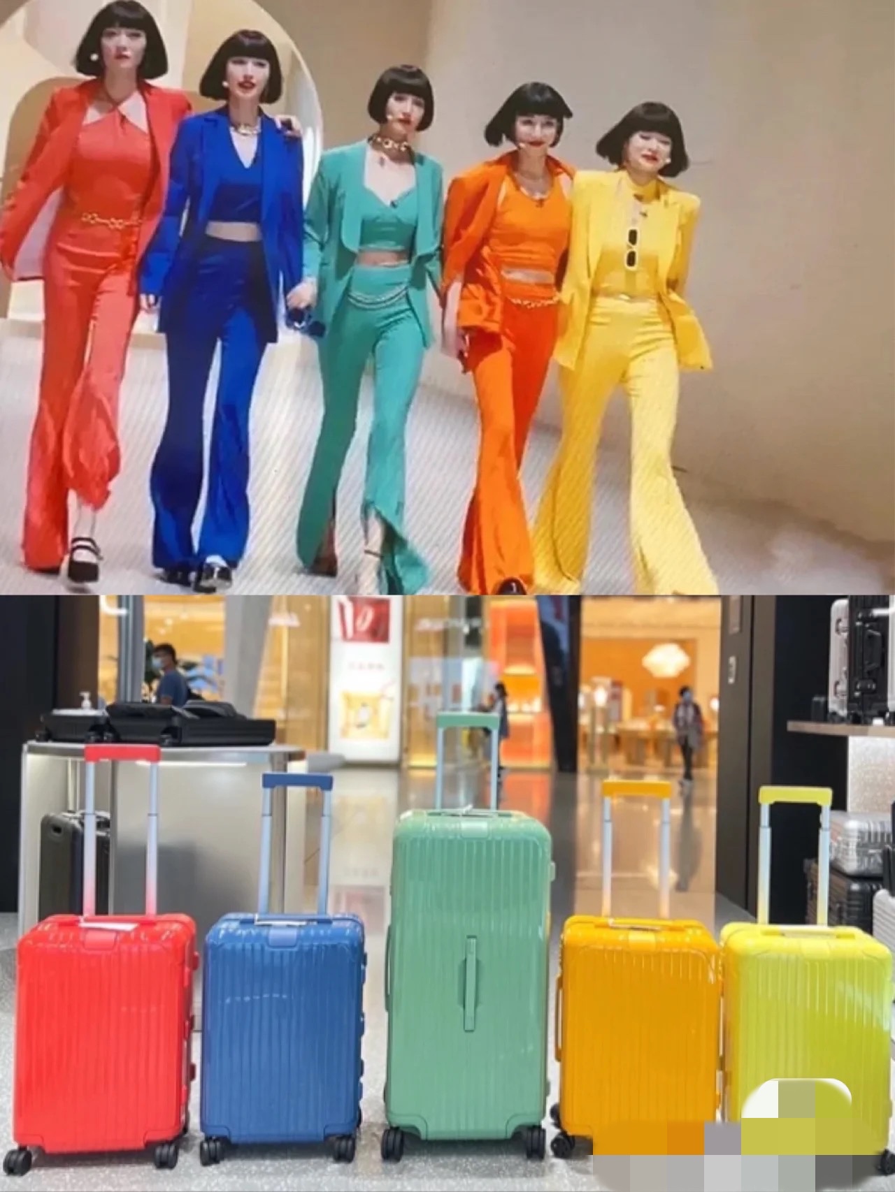 专柜新款日默瓦RIMOWA新旅伴， 薰衣草紫色和活力四射的柠檬黄🍋 @Cecilia宋妍霏 @欧阳娜娜，@邢菲，明星同款， 灵感来自法国🇫🇷边境盛产柠檬的芒顿小镇，那里不只活力四射还有一股清单柔和的梦幻神秘的薰衣草紫色，如梦幻一般有…