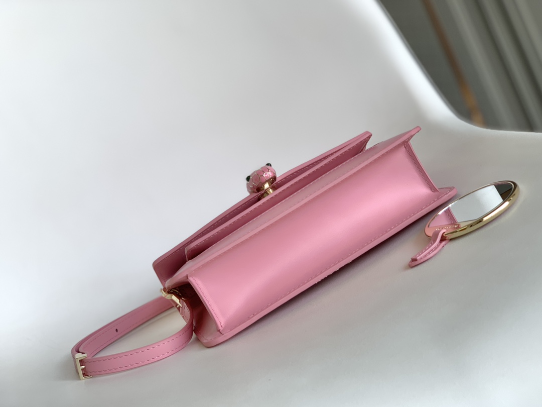 BVLGARI宝格丽意大利小牛皮小号手袋292103