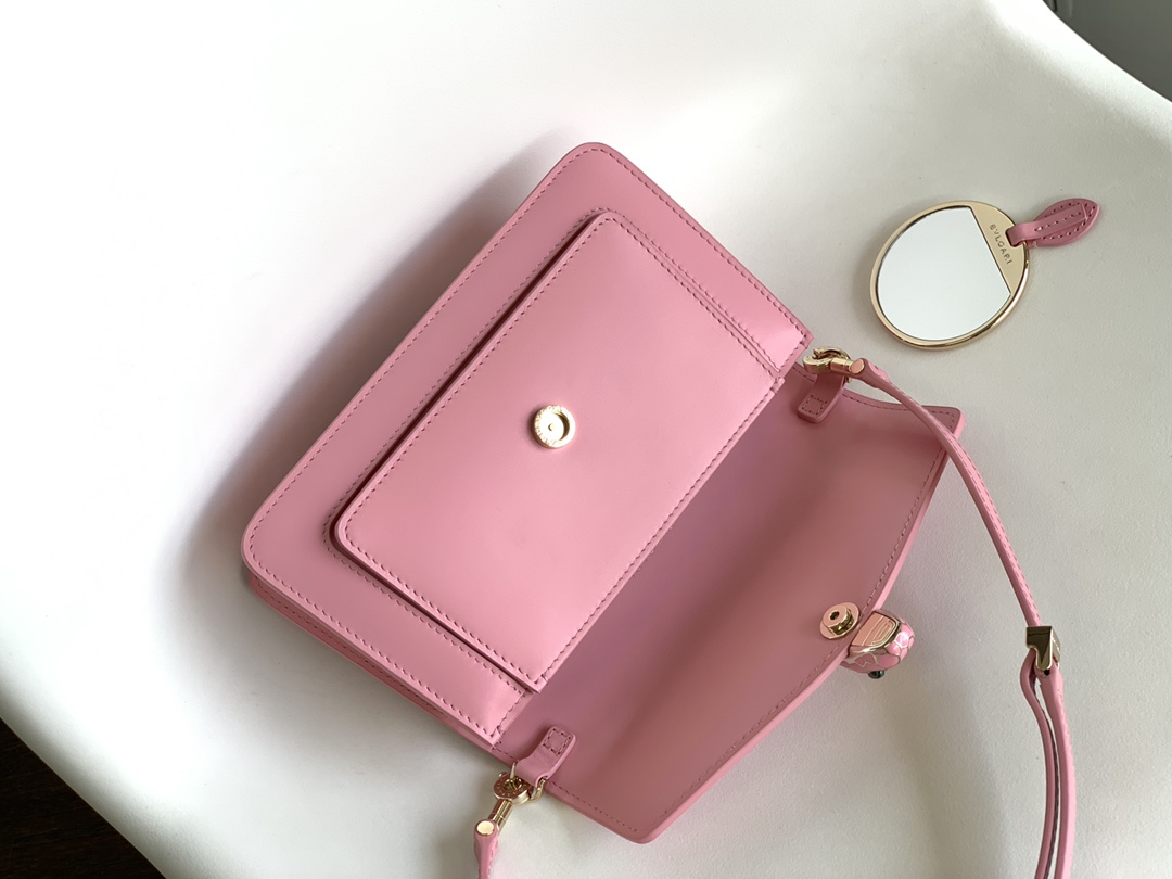 BVLGARI宝格丽意大利小牛皮小号手袋292103