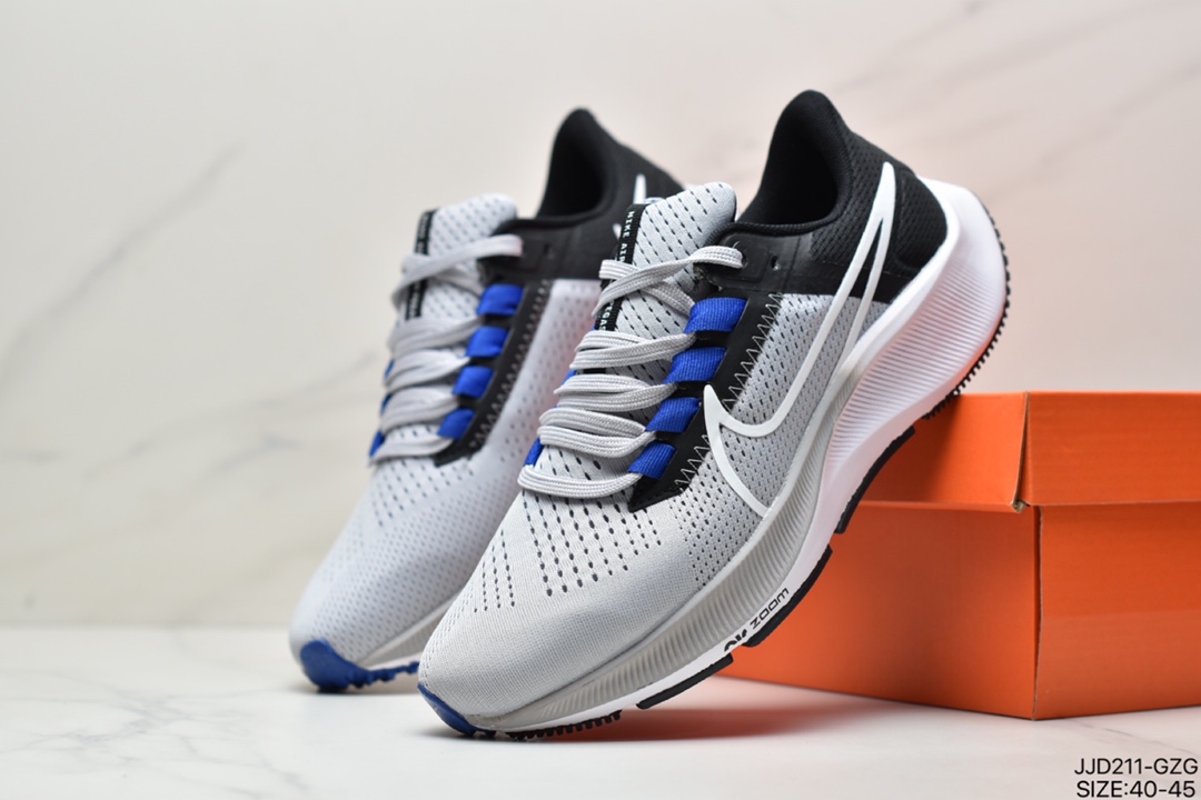 Nike Zoom Pegasus 38 Moon Landing 38 Generation Series Nine Needle Eye Mesh Breathable Cushioning Speed ??Running Shoes