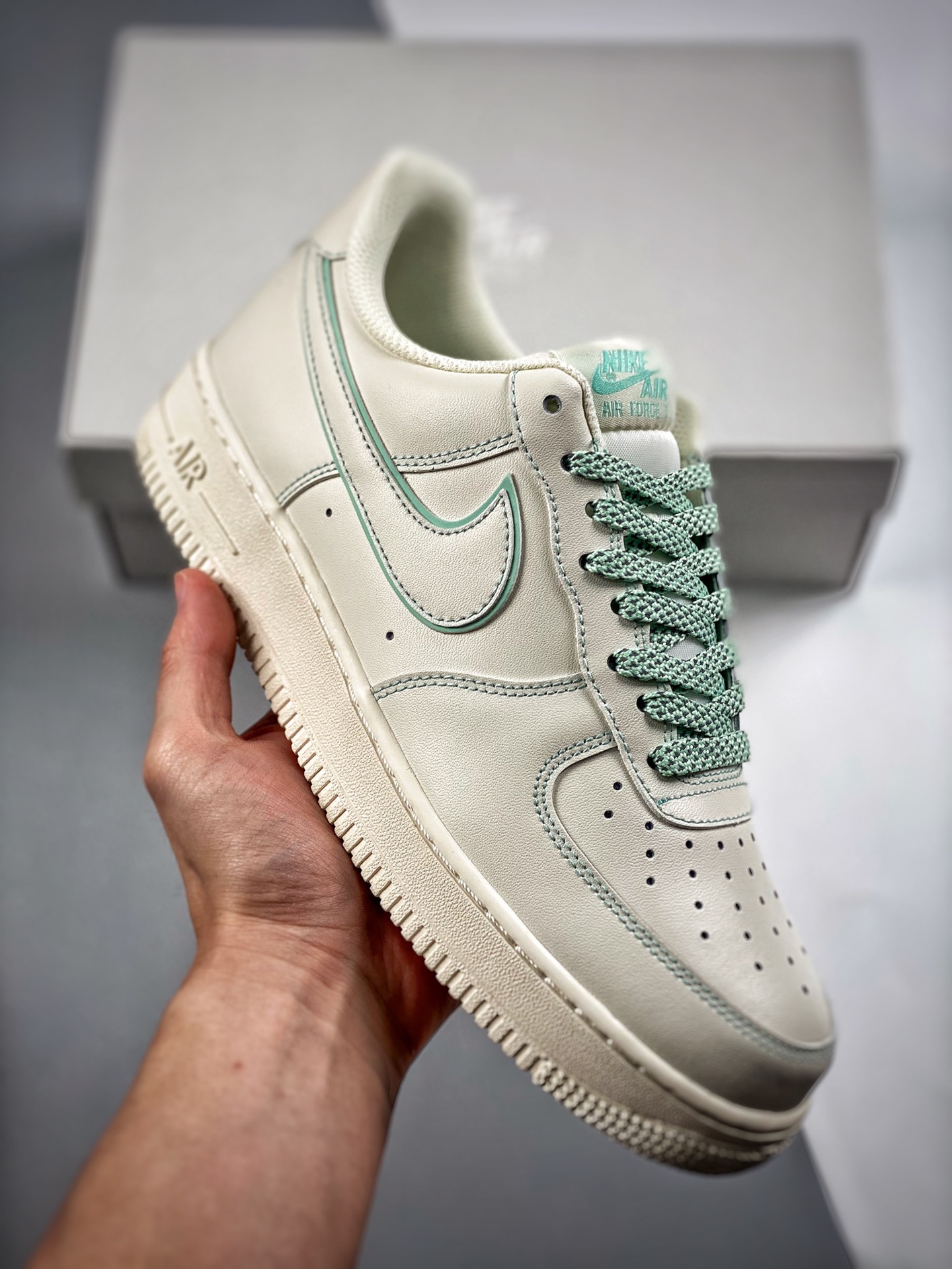 -3 Nike Air Force 1 Low '07 "兔八哥"米玉色满天星 低帮空军一号休闲板鞋 定制皮料 3M反光 原楦原纸板 纯正版型 清洁度完美 内置全掌气垫 货号： 315122-707 Size：36 36.5 37.5 3…