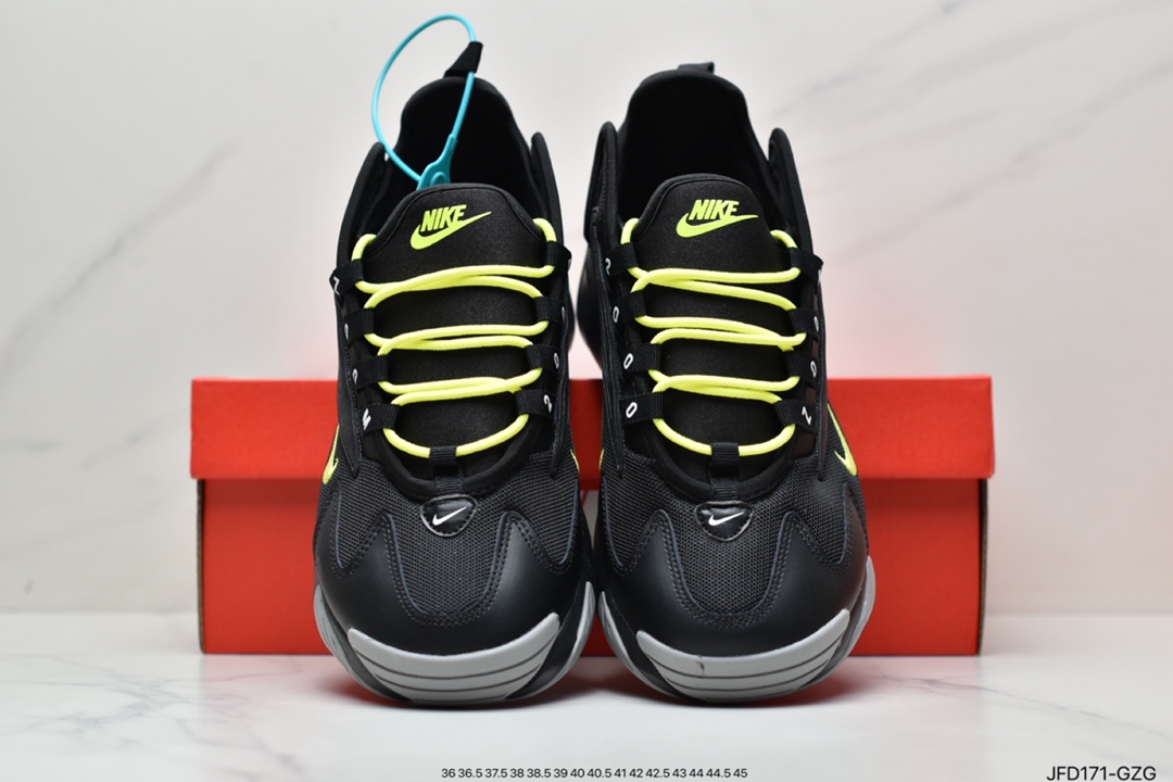 170 纯原版本 Nike Zoom +2K Sneaker”White/Grey/Black”2000#纯原混卖级别 AO0269-401