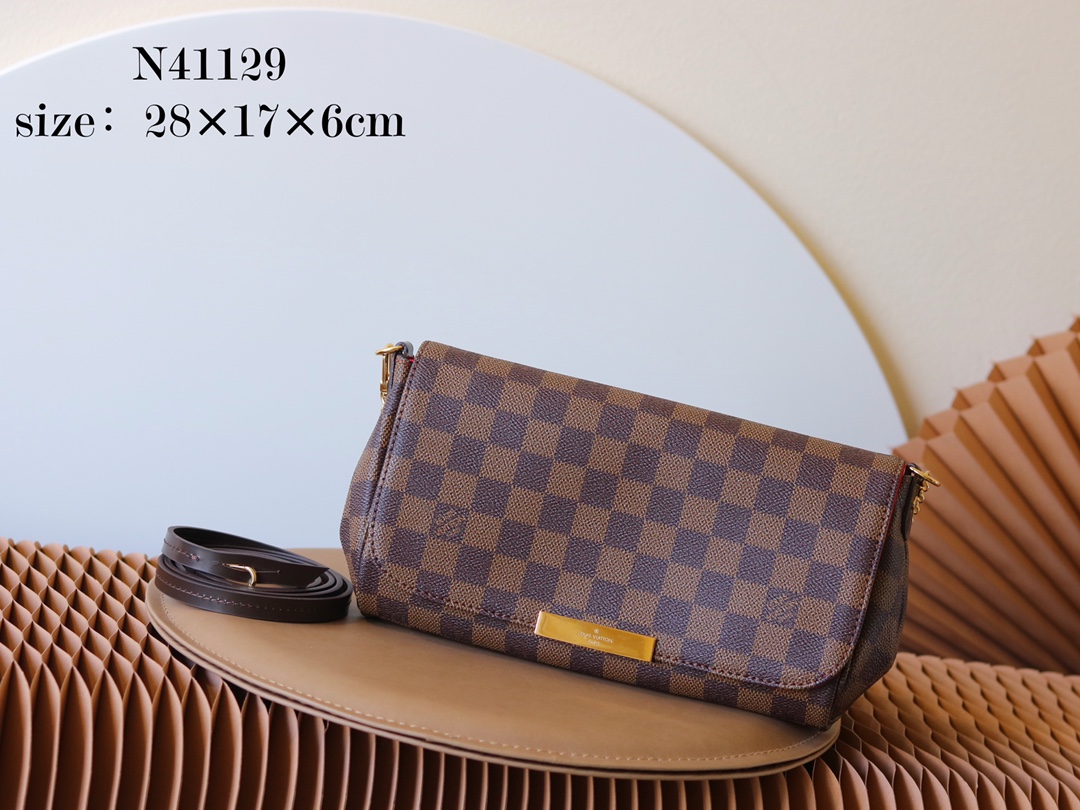 Where can I buy
 Louis Vuitton LV Favorite mirror quality
 Bags Handbags White Damier Azur Canvas Chains M40718
