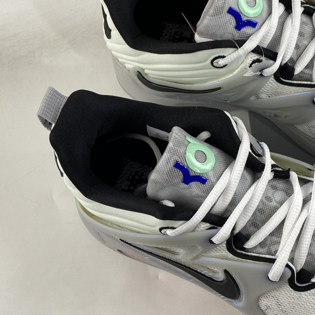 P240  Nike Zoom KD15 EP ”White/Grey” 凯文·杜兰特 15代签名休闲运动篮球鞋 DM1054-100