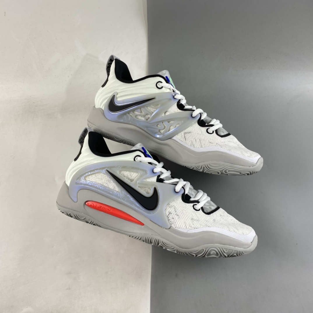 P240  Nike Zoom KD15 EP ”White/Grey” 凯文·杜兰特 15代签名休闲运动篮球鞋 DM1054-100