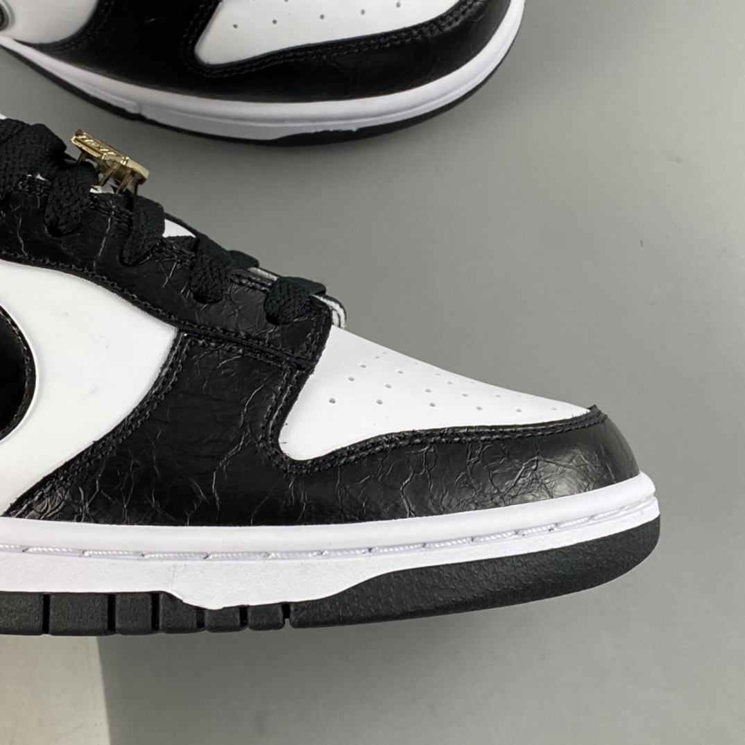 Nike Dunk LOW Retro ”World Champ” Black and White Panda Burst Crack DR9511-100