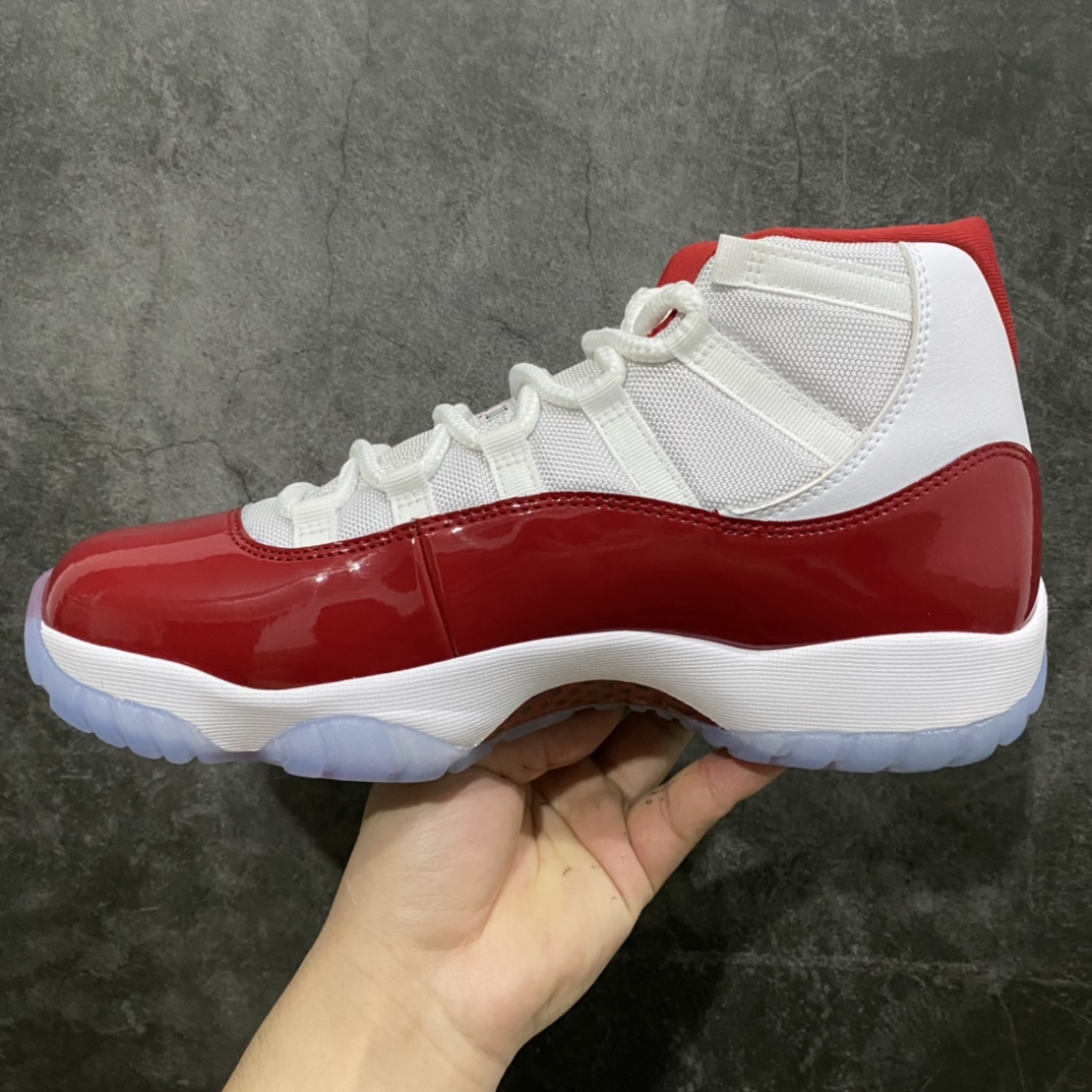 图片[2]-东莞原厂渠道Aj11白红樱桃男鞋出货，原材料打造！原厂碳版！全新原厂纸板刀磨！版型正确！市面唯一做到49.5码的硬货！ 货号：CT8012-116 尺码：40.5-49.5（US7.5-US15）-选品中心