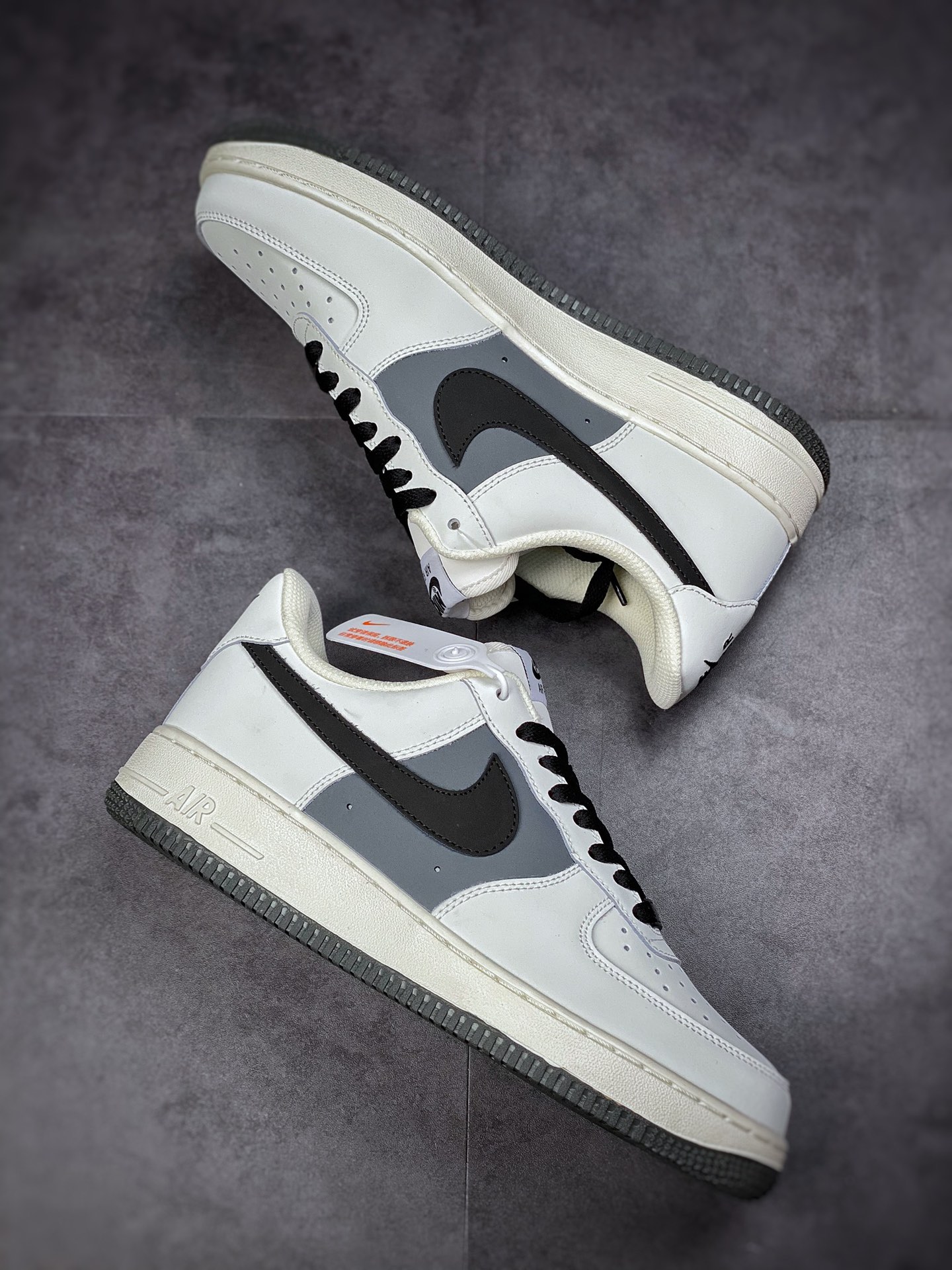 220 Nike Air Force 1 Low 07 碳灰拼接 CL2026-113