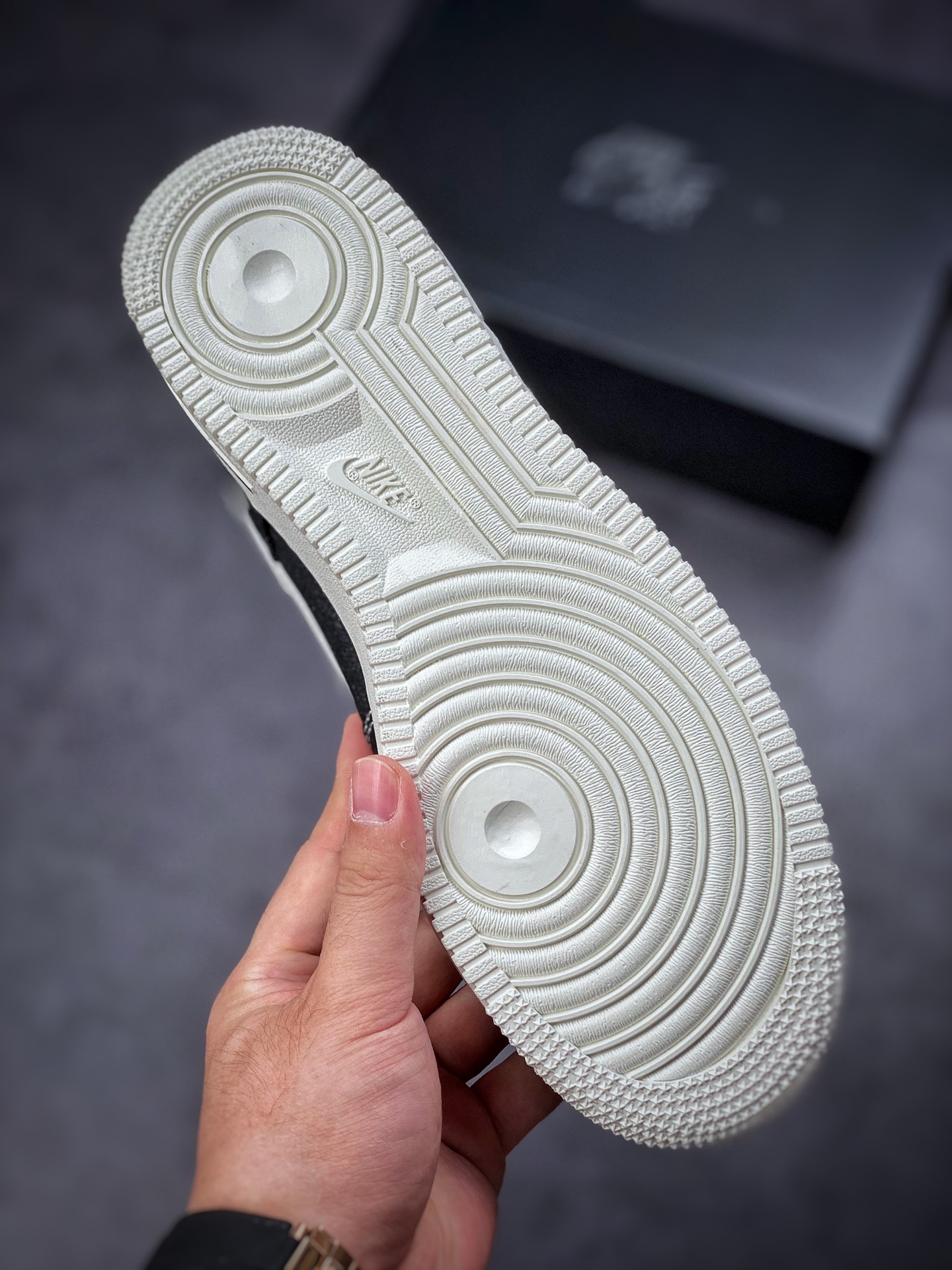 220 Nike Air Force 1 Low 07 牛仔黑 DG2296-001