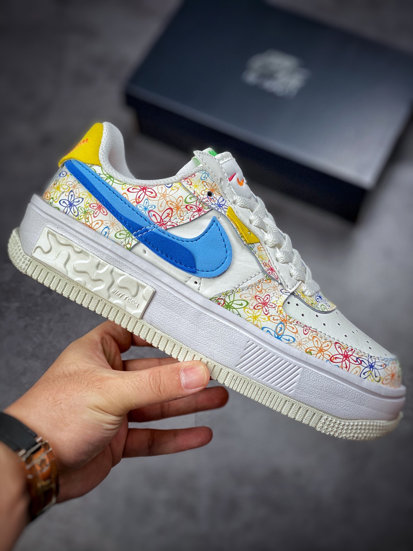 220 Nike Air Force 1 Fontanka 解构花团多彩 DV3211-100