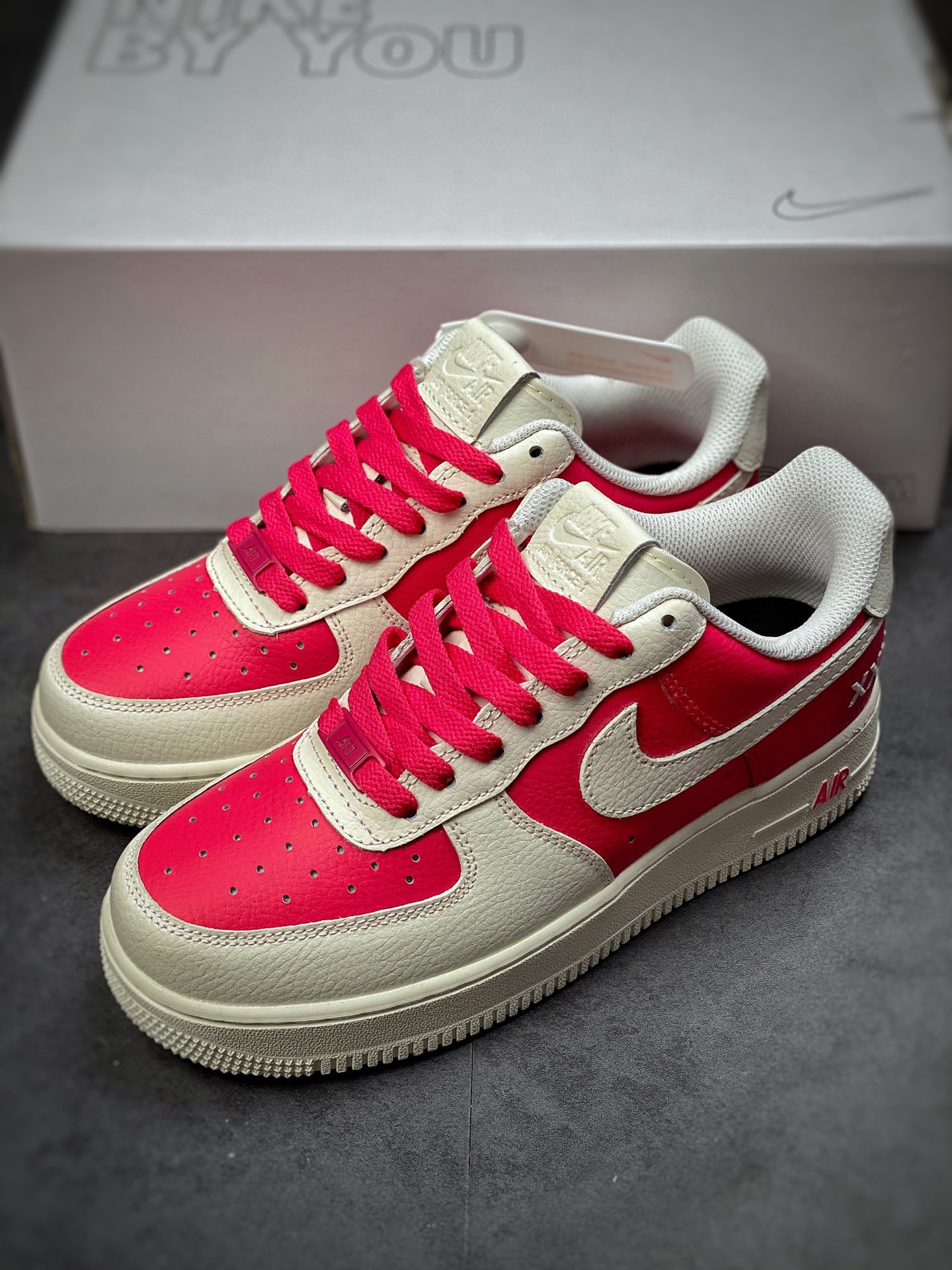 180 Nike Air Force 1 Low 07 拼接桃粉 NIKEAF1-001
