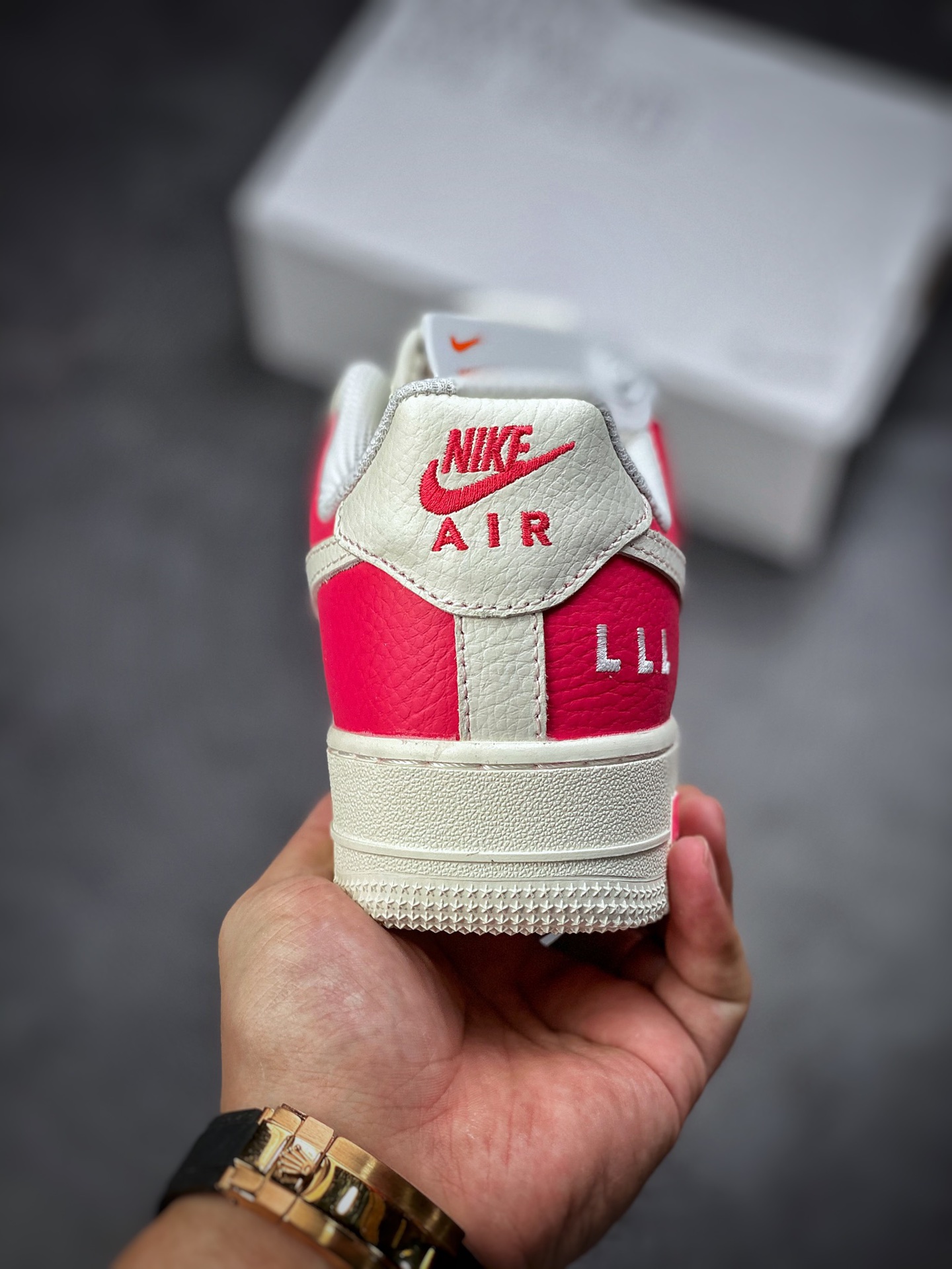 180 Nike Air Force 1 Low 07 拼接桃粉 NIKEAF1-001