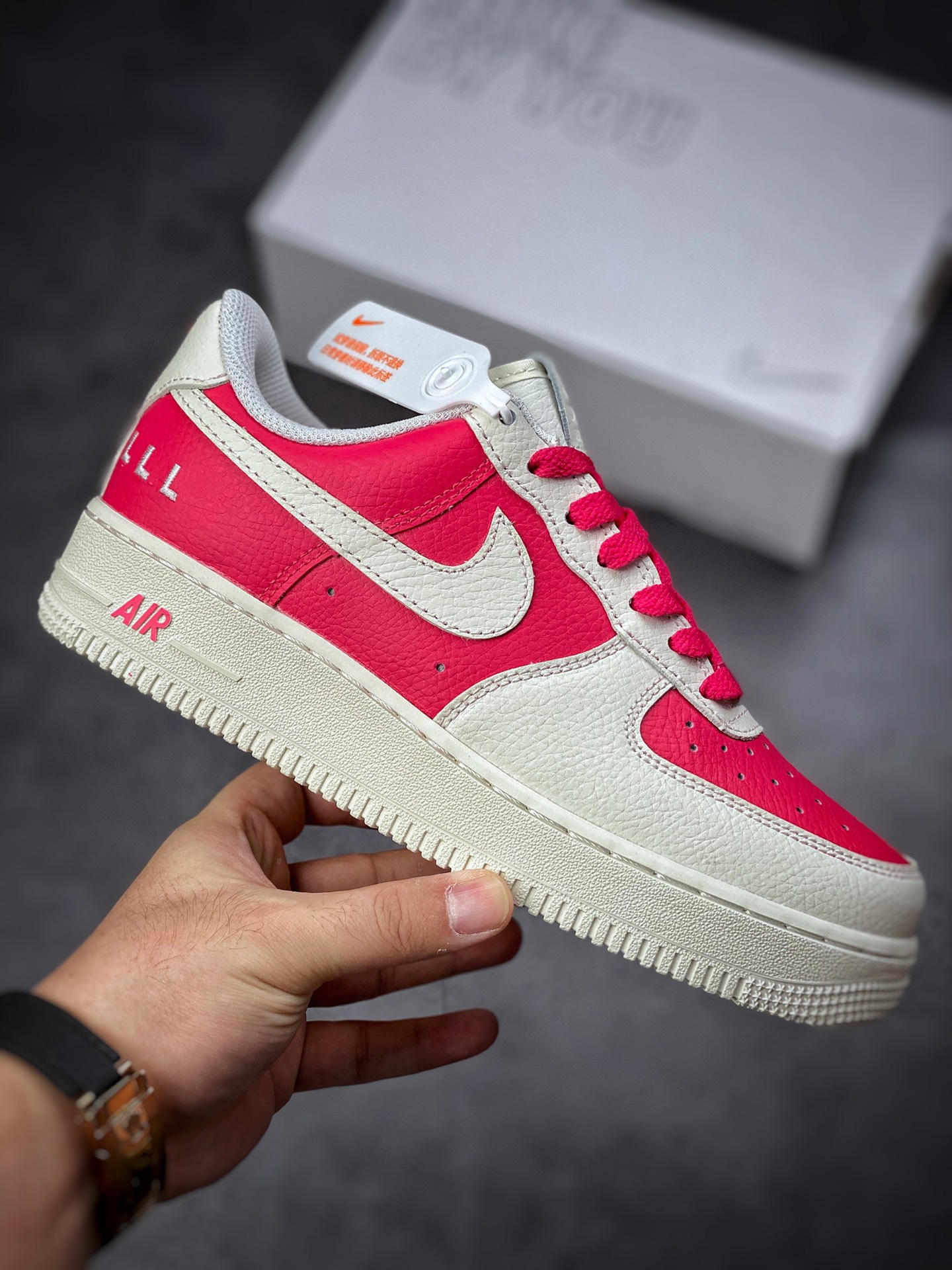 180 Nike Air Force 1 Low 07 拼接桃粉 NIKEAF1-001