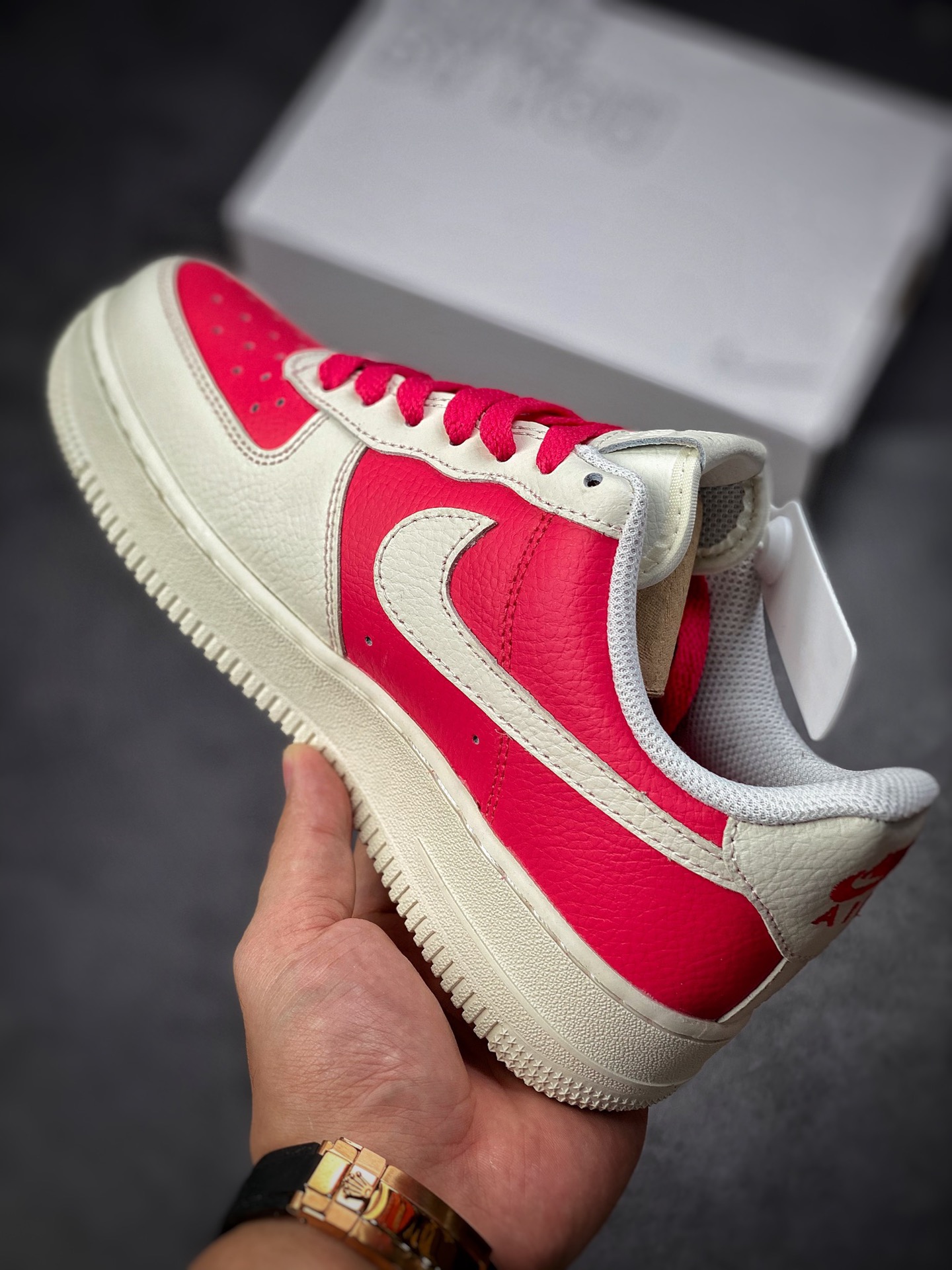 180 Nike Air Force 1 Low 07 拼接桃粉 NIKEAF1-001
