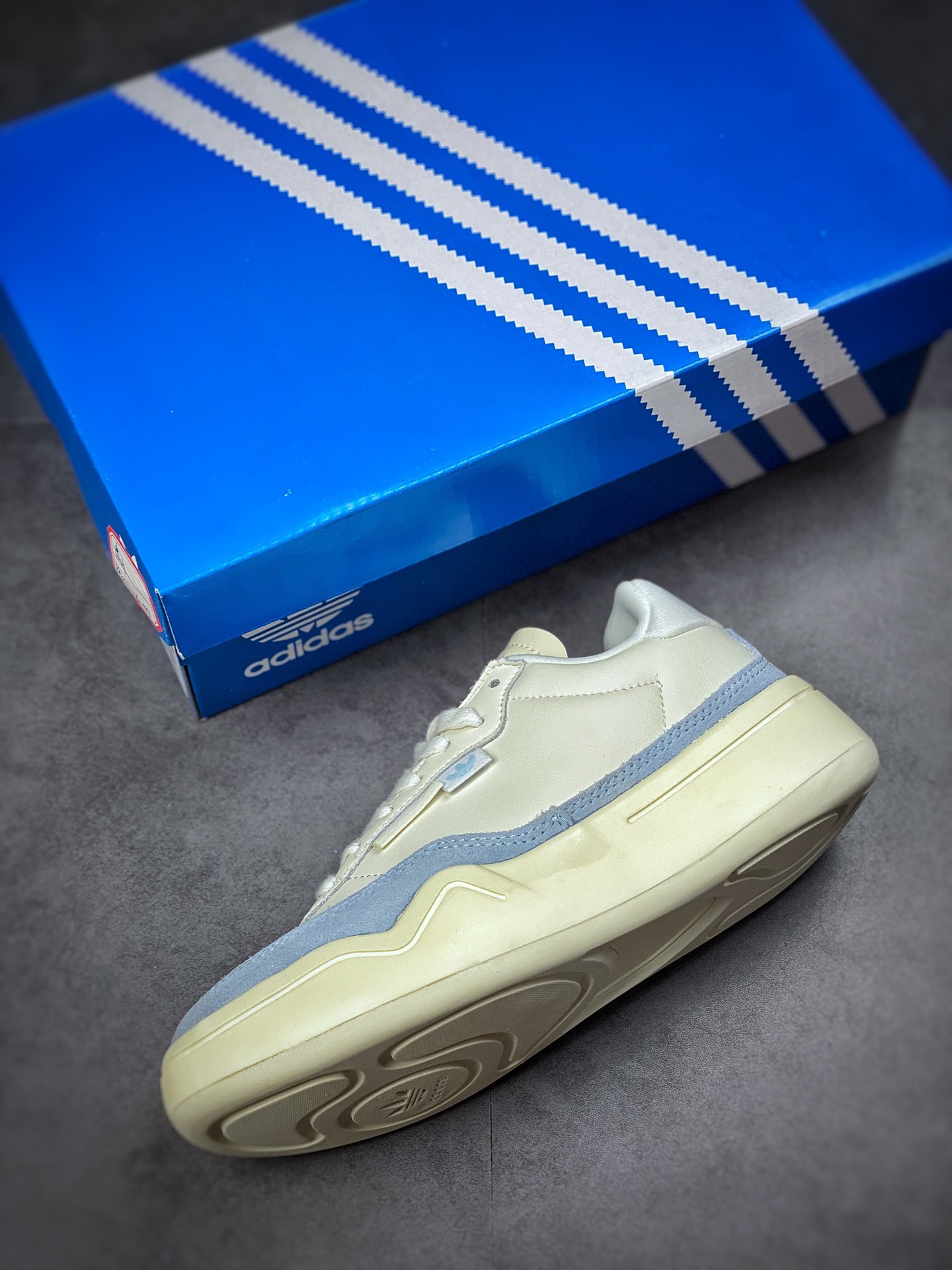 Adidas Originals Her Court W Binger Academy Series Low-Top Thick-Sole Heightened Casual Sneakers GX3499