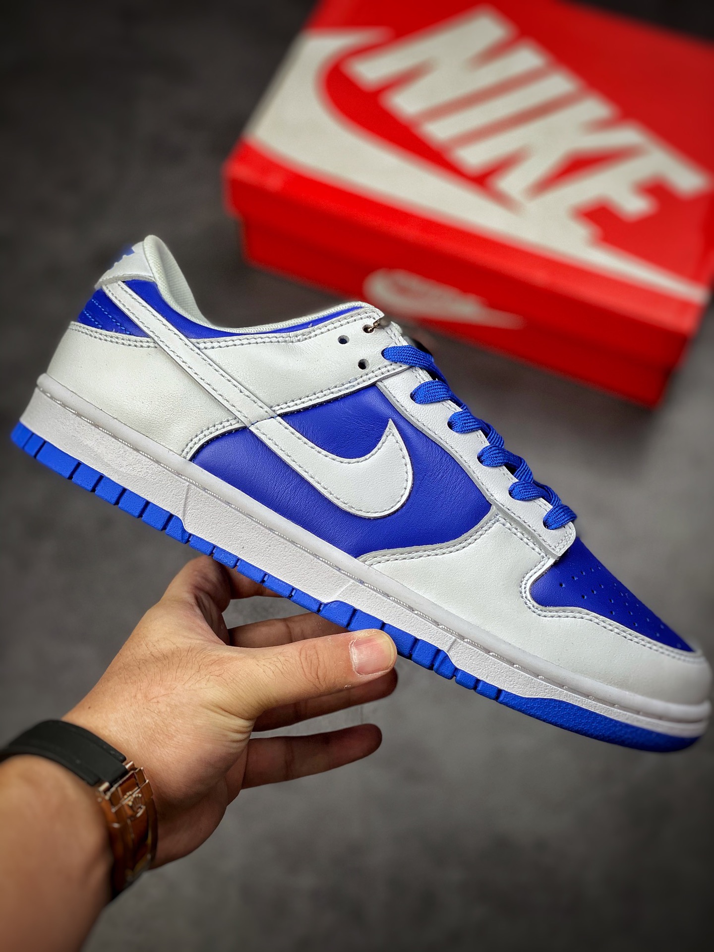 350 Nike Dunk Low Retro Racer Blue 白蓝 赛车蓝 DD1391-401