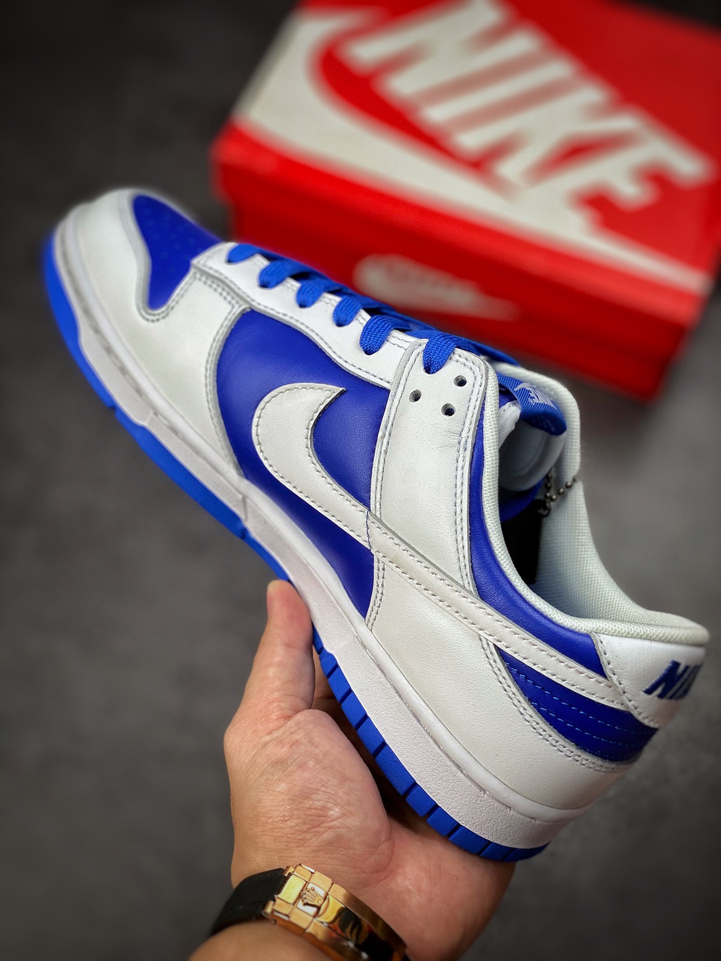 350 Nike Dunk Low Retro Racer Blue 白蓝 赛车蓝 DD1391-401