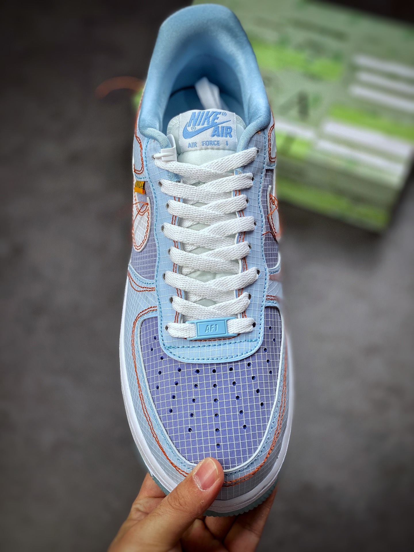 280 Nike Air Force 1 Low 07 × Union LA 湖水蓝 CJ9649-400