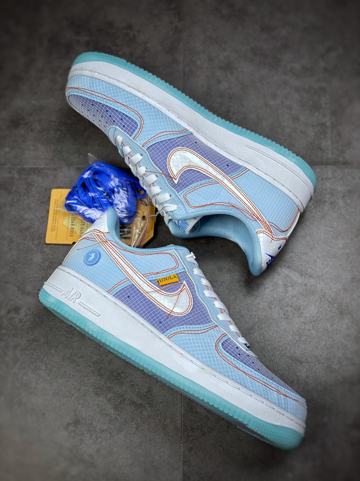 280 Nike Air Force 1 Low 07 × Union LA 湖水蓝 CJ9649-400