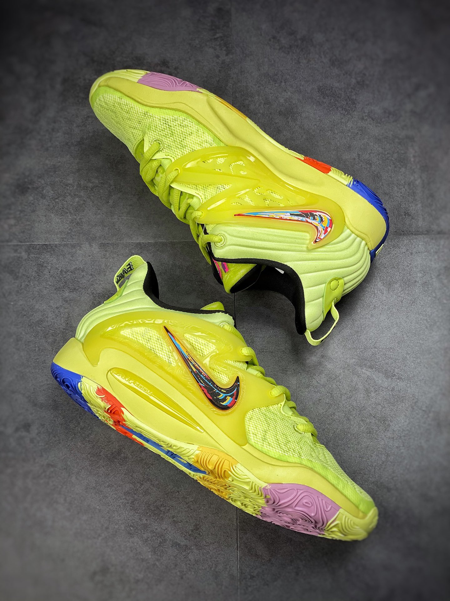 230  Nike KD 15 EP 荧光黄 杜兰特 15代 减震耐磨低帮篮球鞋 DM1054-700