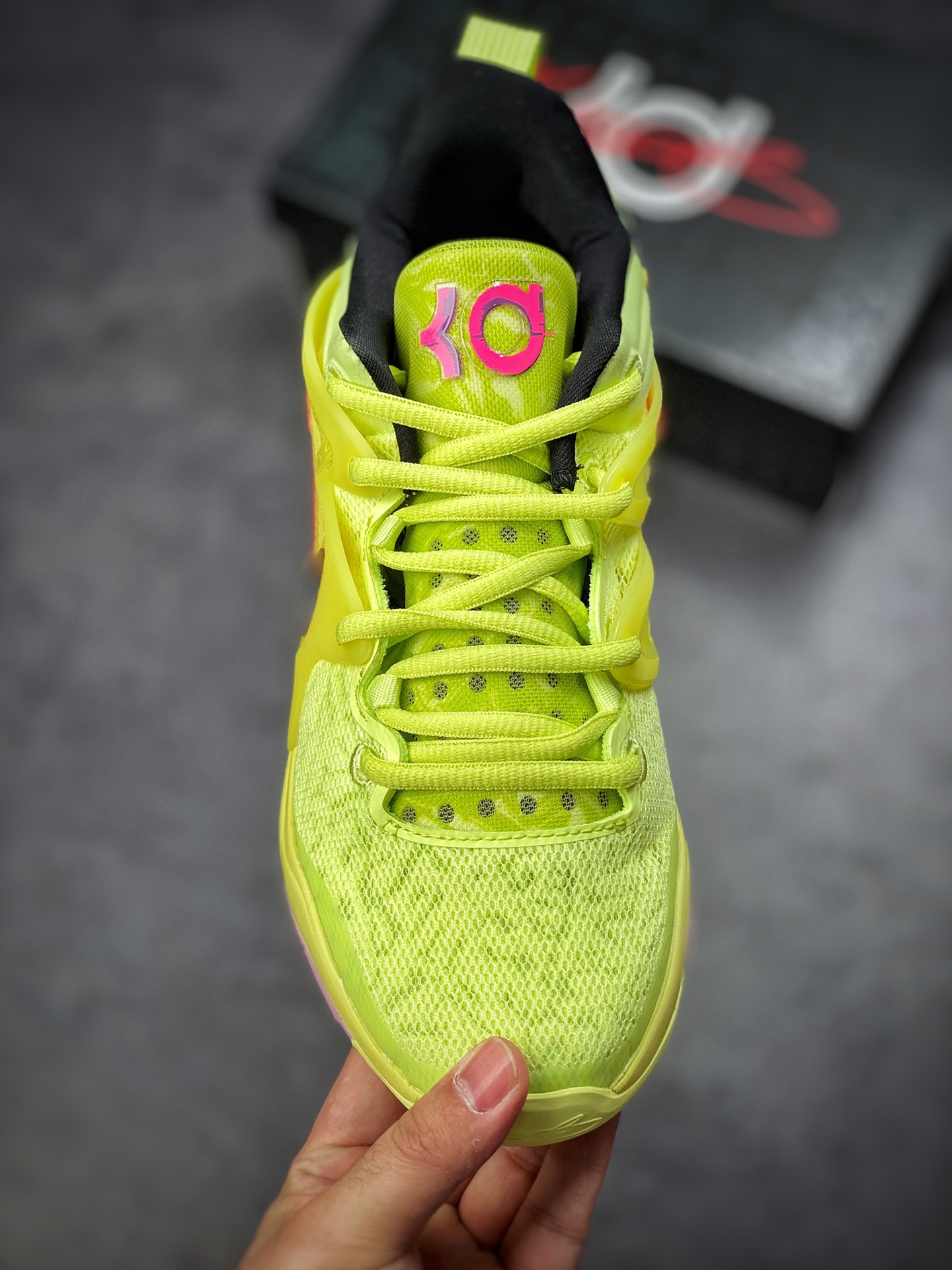 230  Nike KD 15 EP 荧光黄 杜兰特 15代 减震耐磨低帮篮球鞋 DM1054-700
