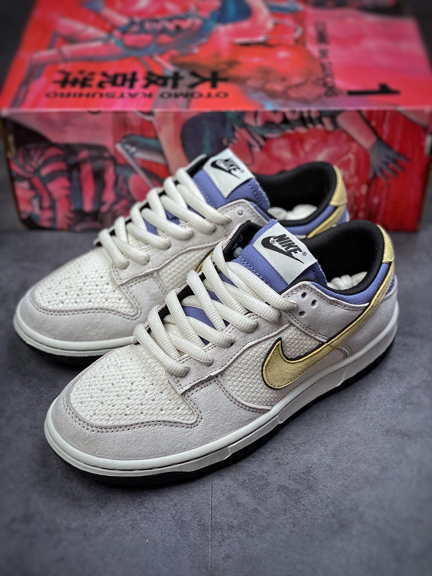 300 #纯原大厂出品 Otomo Katsuhiro x Nike SB Dunk Low ”Steamboy OST”  大友克洋联名 LF0039-016