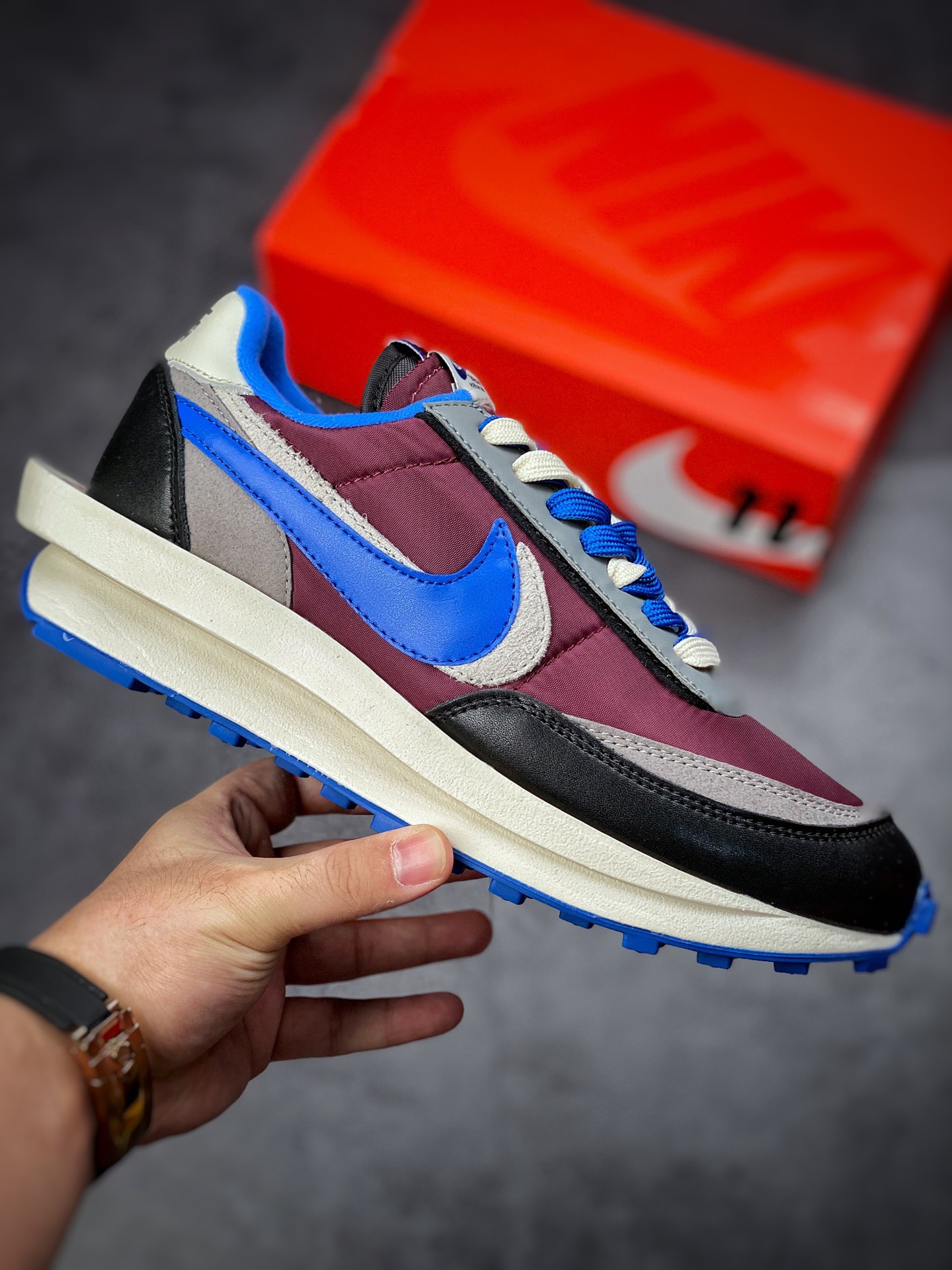 180 Sacai x Nike LVD Waffle Daybreak 联名解构