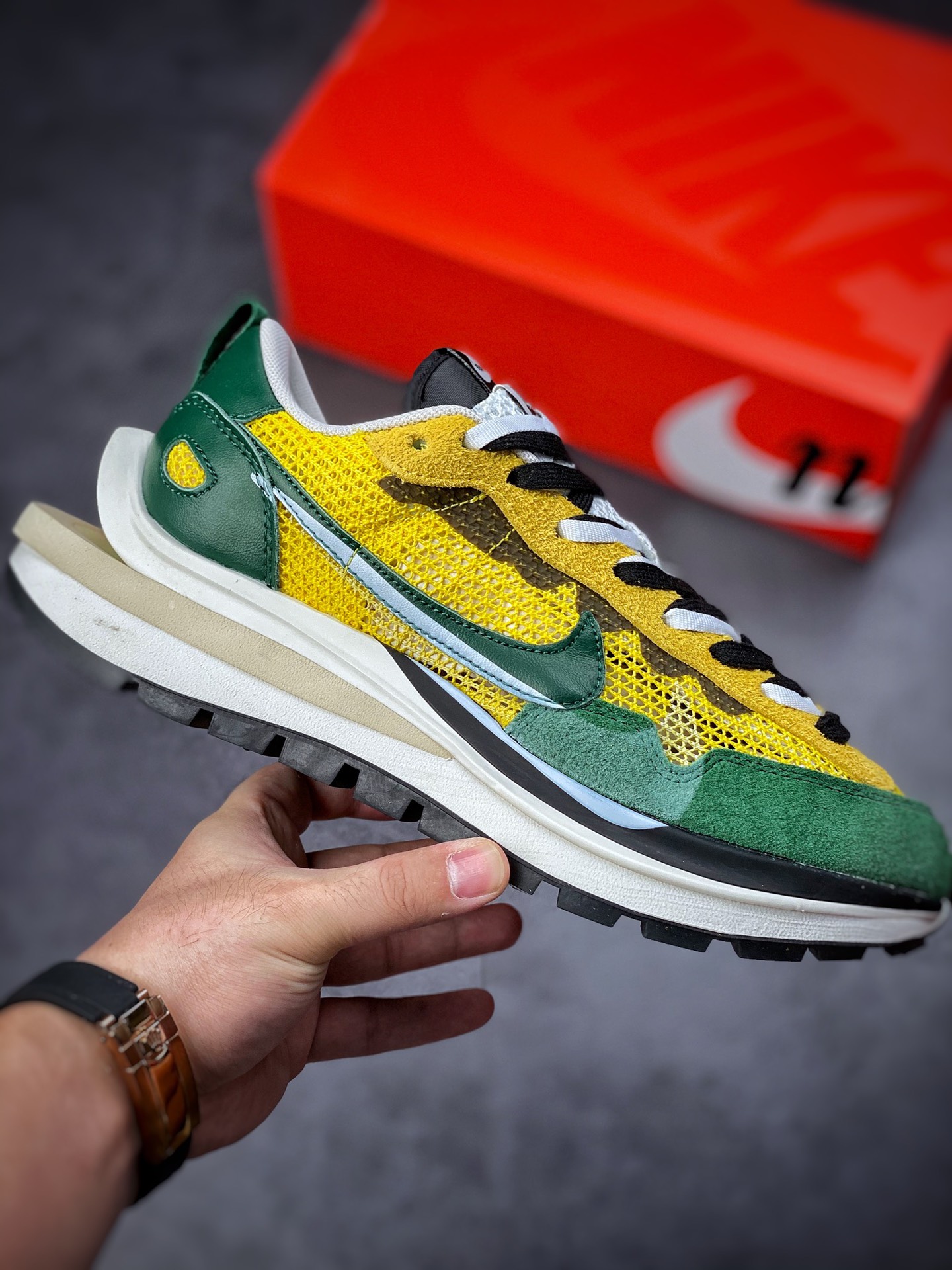 Sacai X Nike vaporWaffle Waffle Three Generations 3.0 catwalk blockbuster joint name