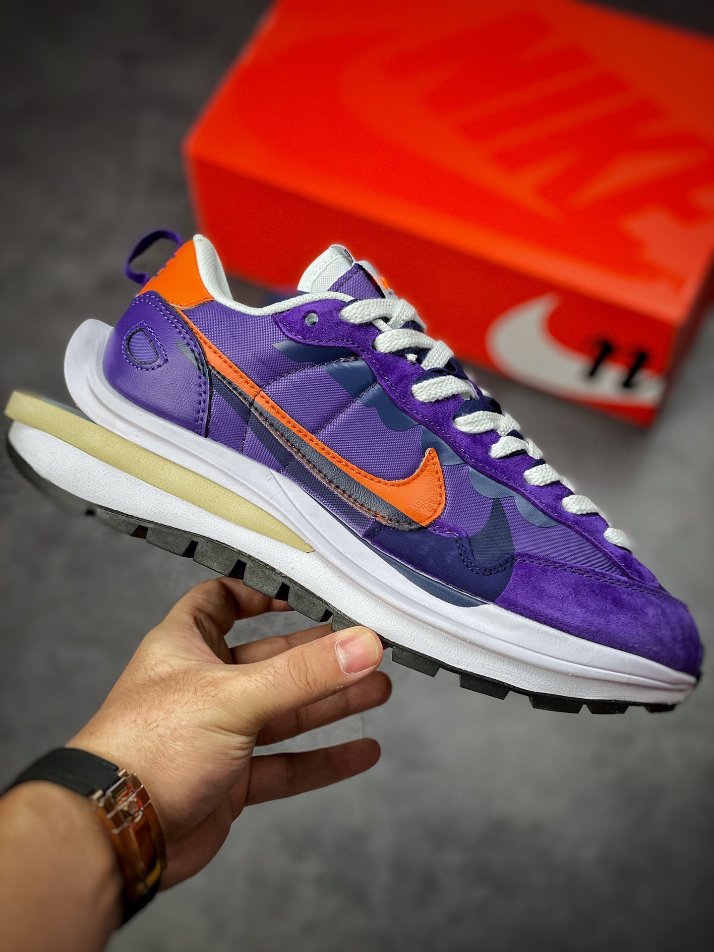 Sacai X Nike vaporWaffle Waffle Three Generations 3.0 catwalk blockbuster joint name